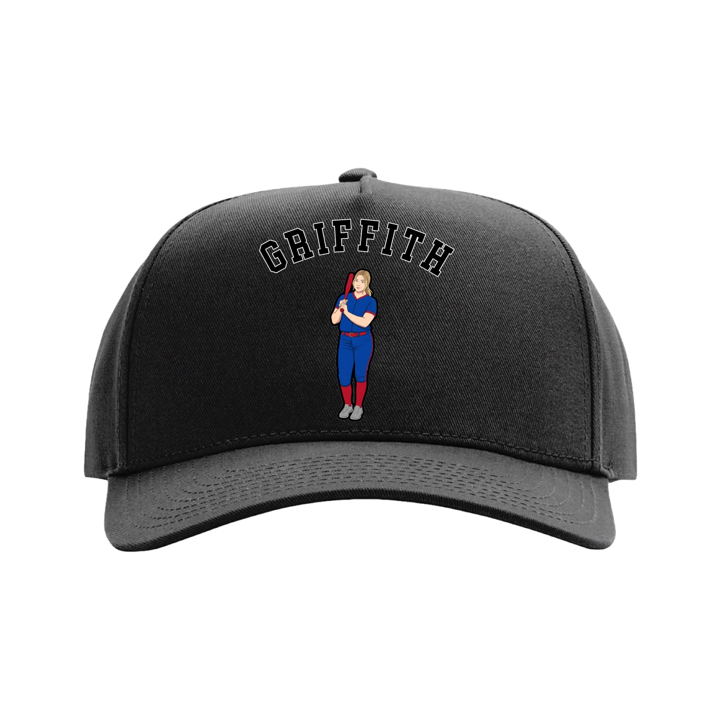 Full Fabric Five-Panel Champ Cap