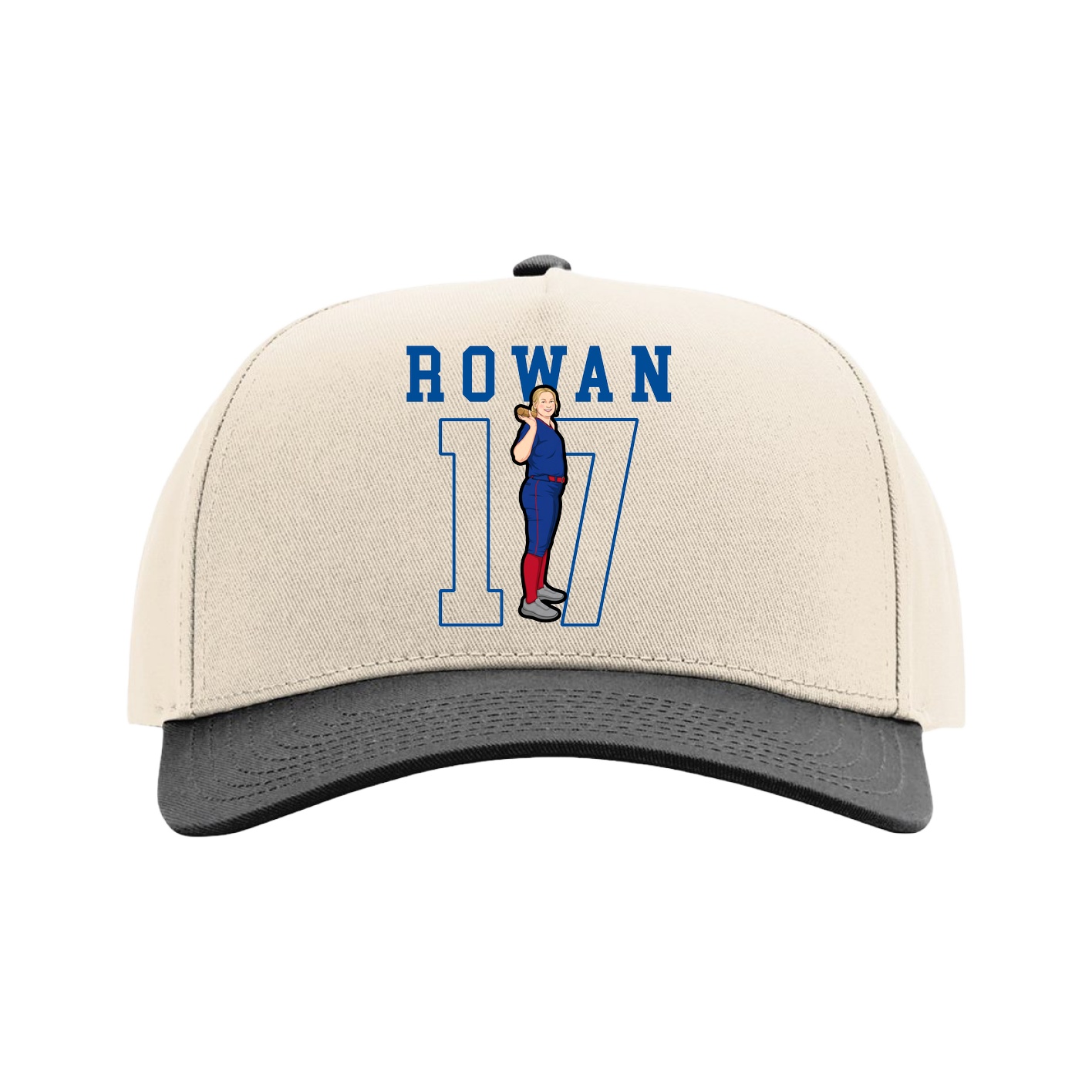 Full Fabric Five-Panel Champ Cap
