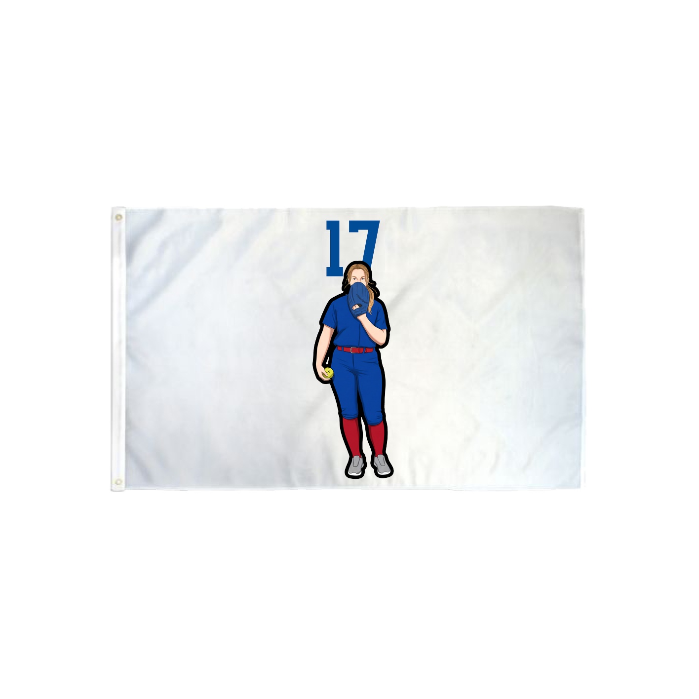 3x5 Flag — Number Top in Classic