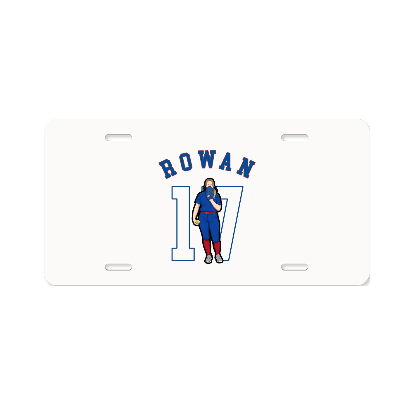 License Plate — Shirsey Arch in Classic