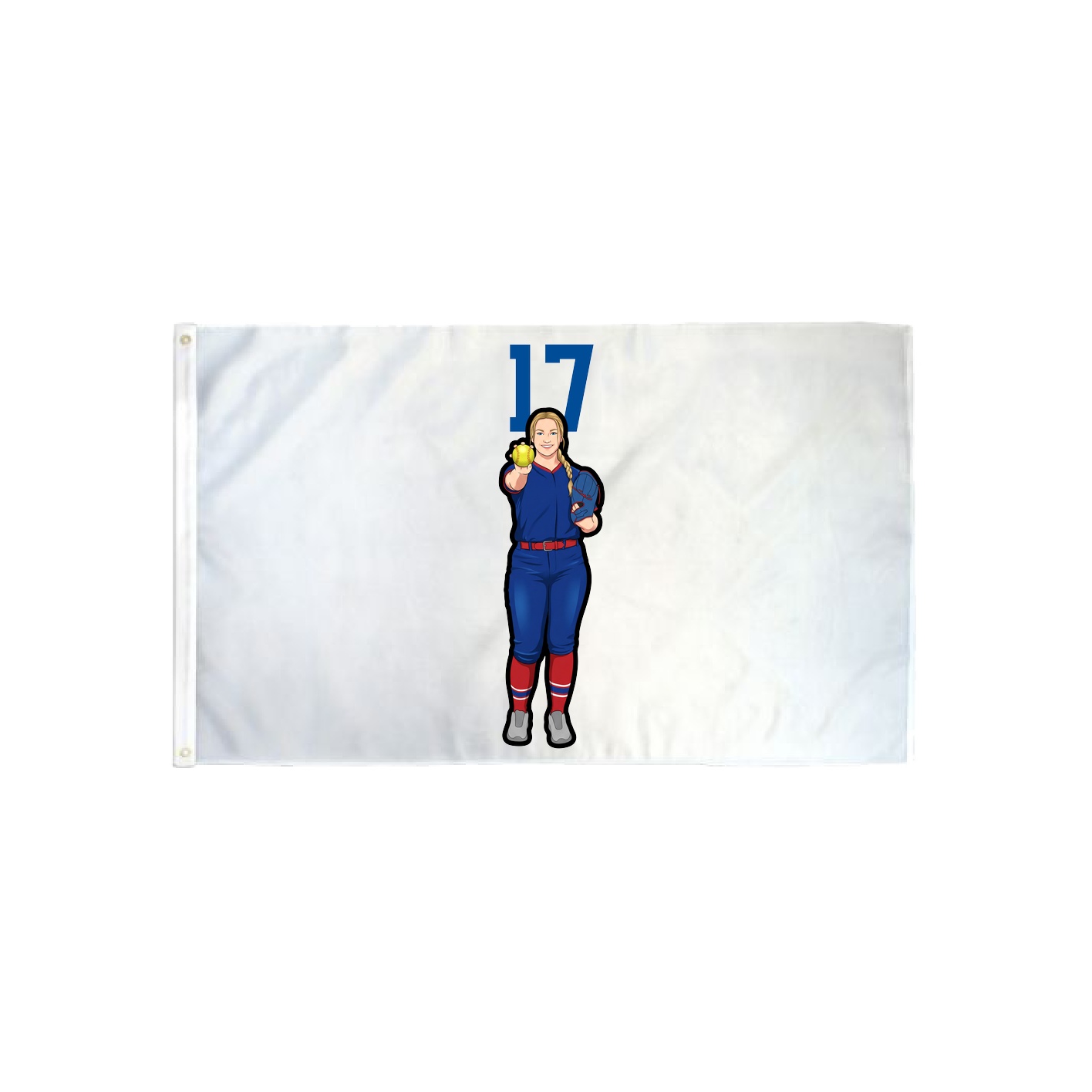 3x5 Flag — Number Top in Classic