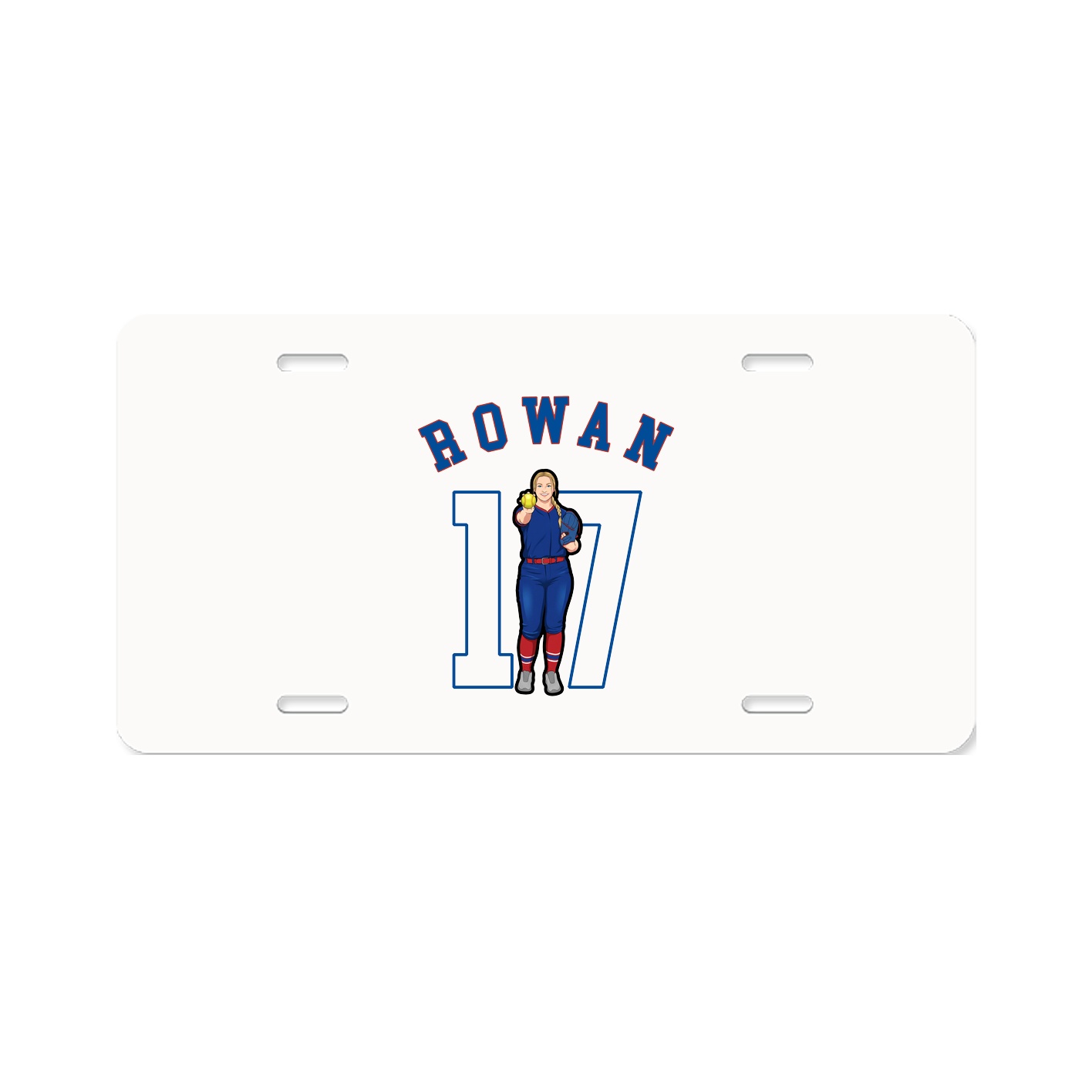 License Plate — Shirsey Arch in Classic