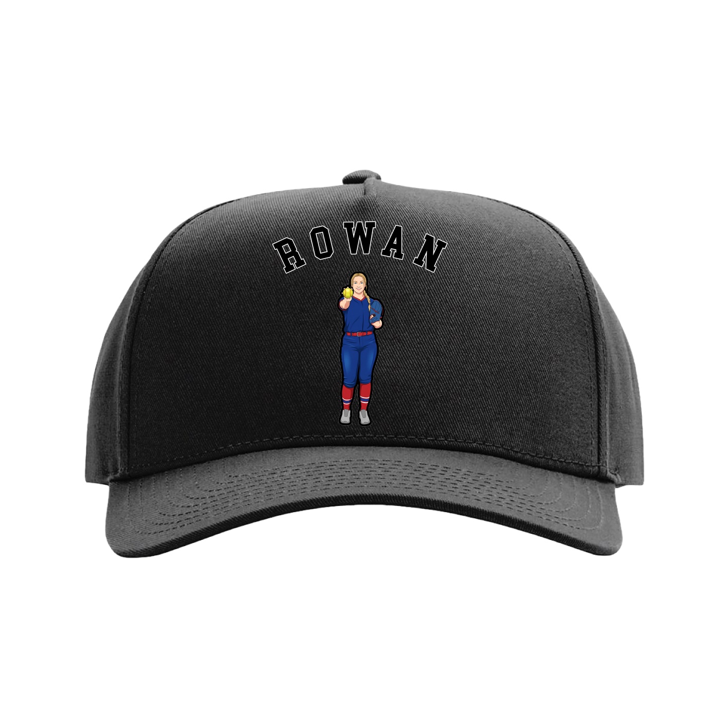 Full Fabric Five-Panel Champ Cap