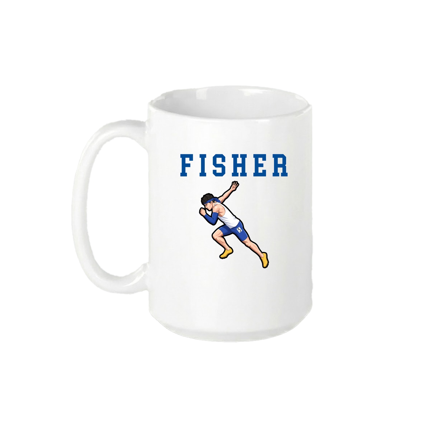 15oz Coffee Mug — Shirsey in White