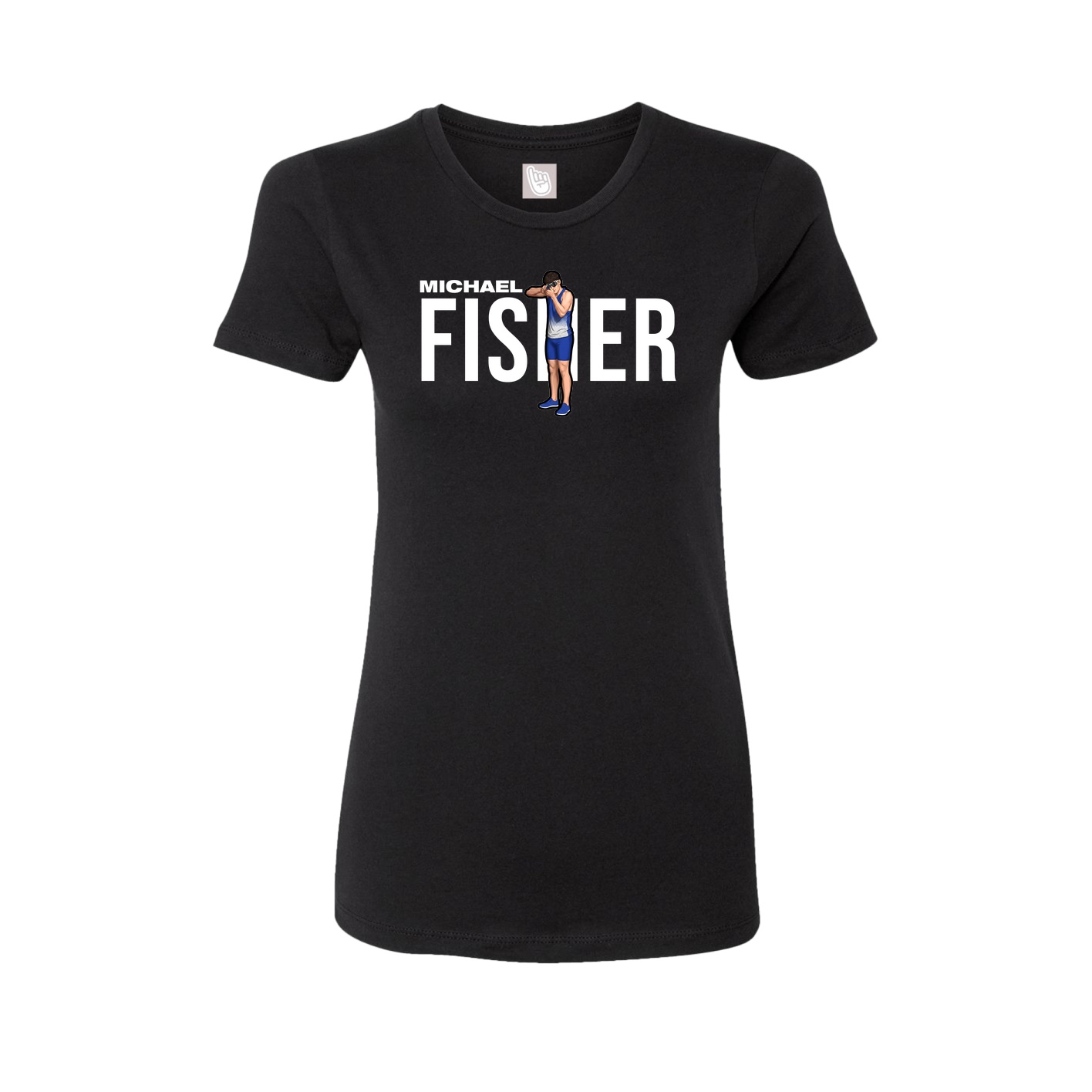 Womens Tee — Player Name in Black