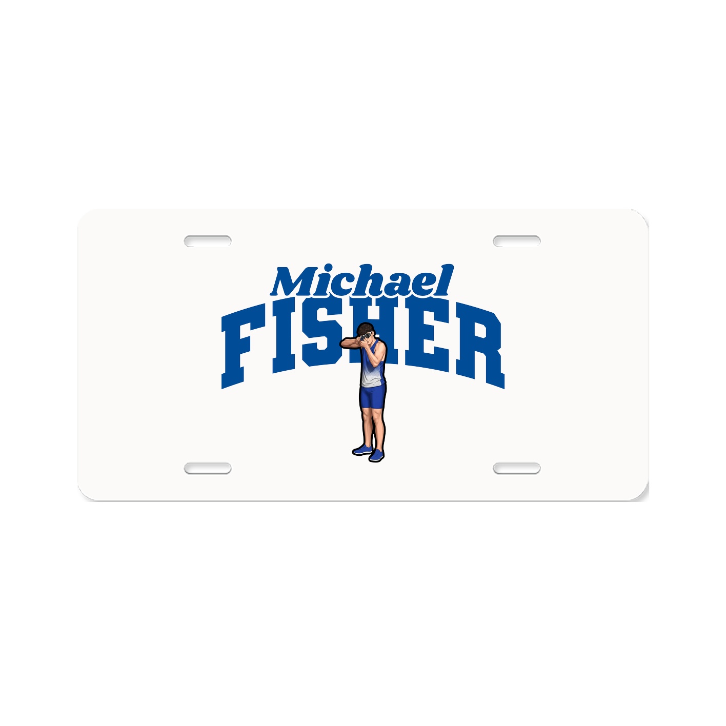 License Plate — Signature Arch in Classic