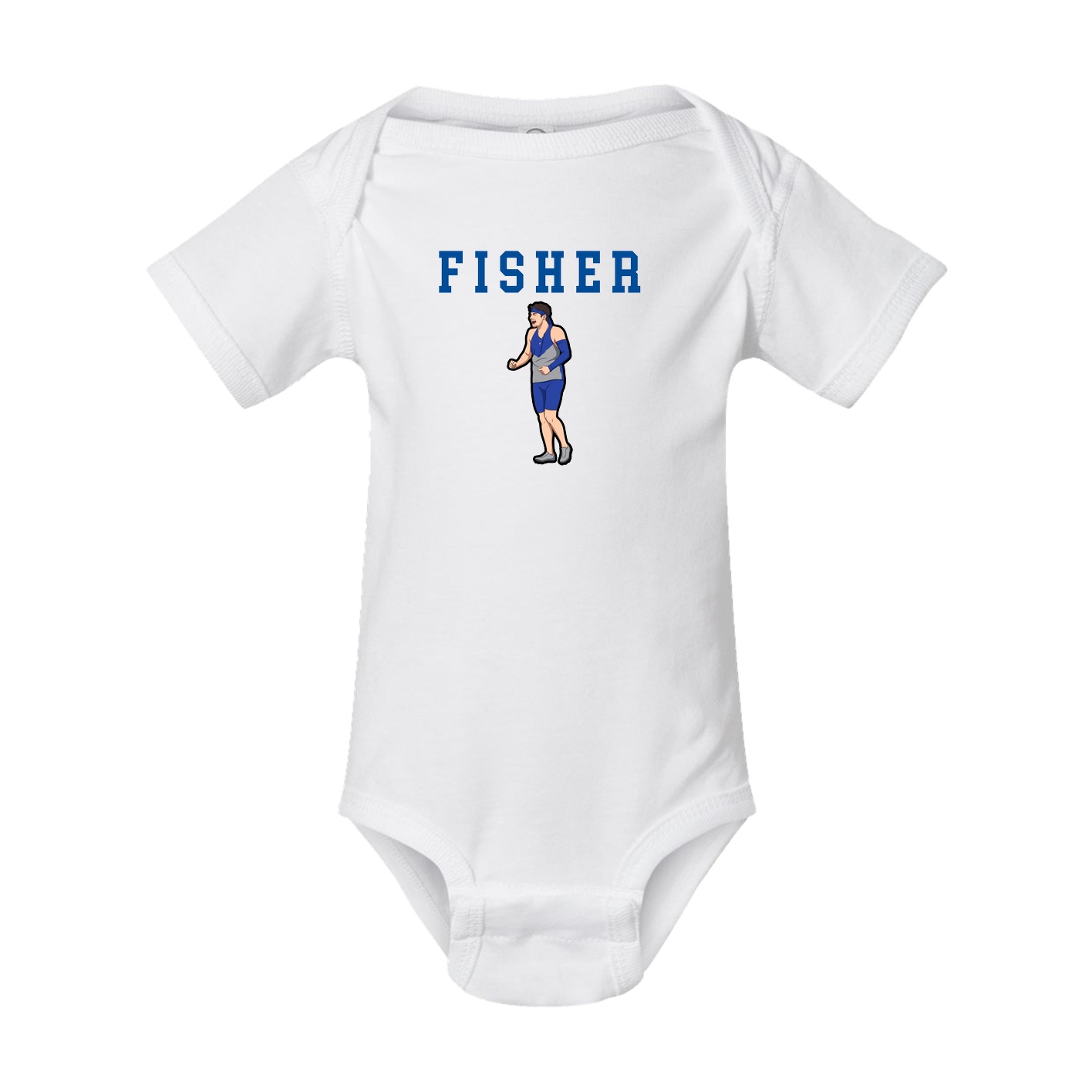 Baby Onesie — Shirsey in White