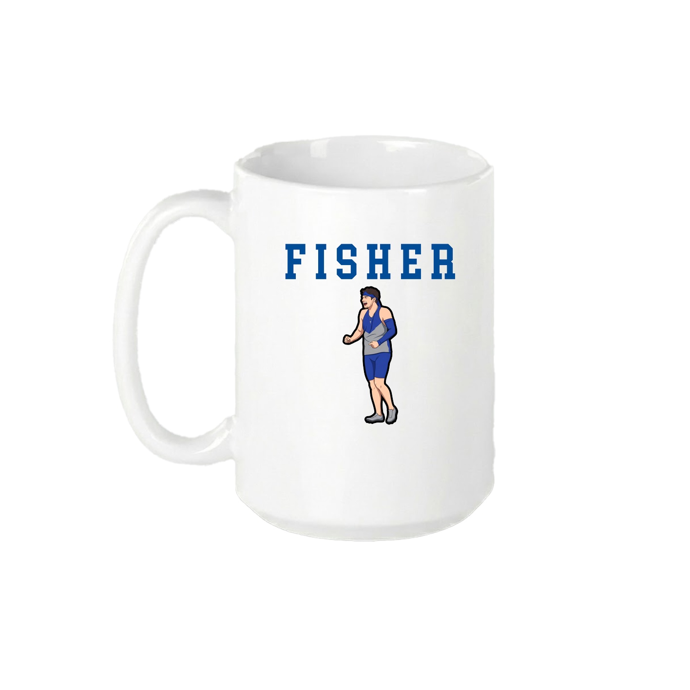 15oz Coffee Mug — Shirsey in White