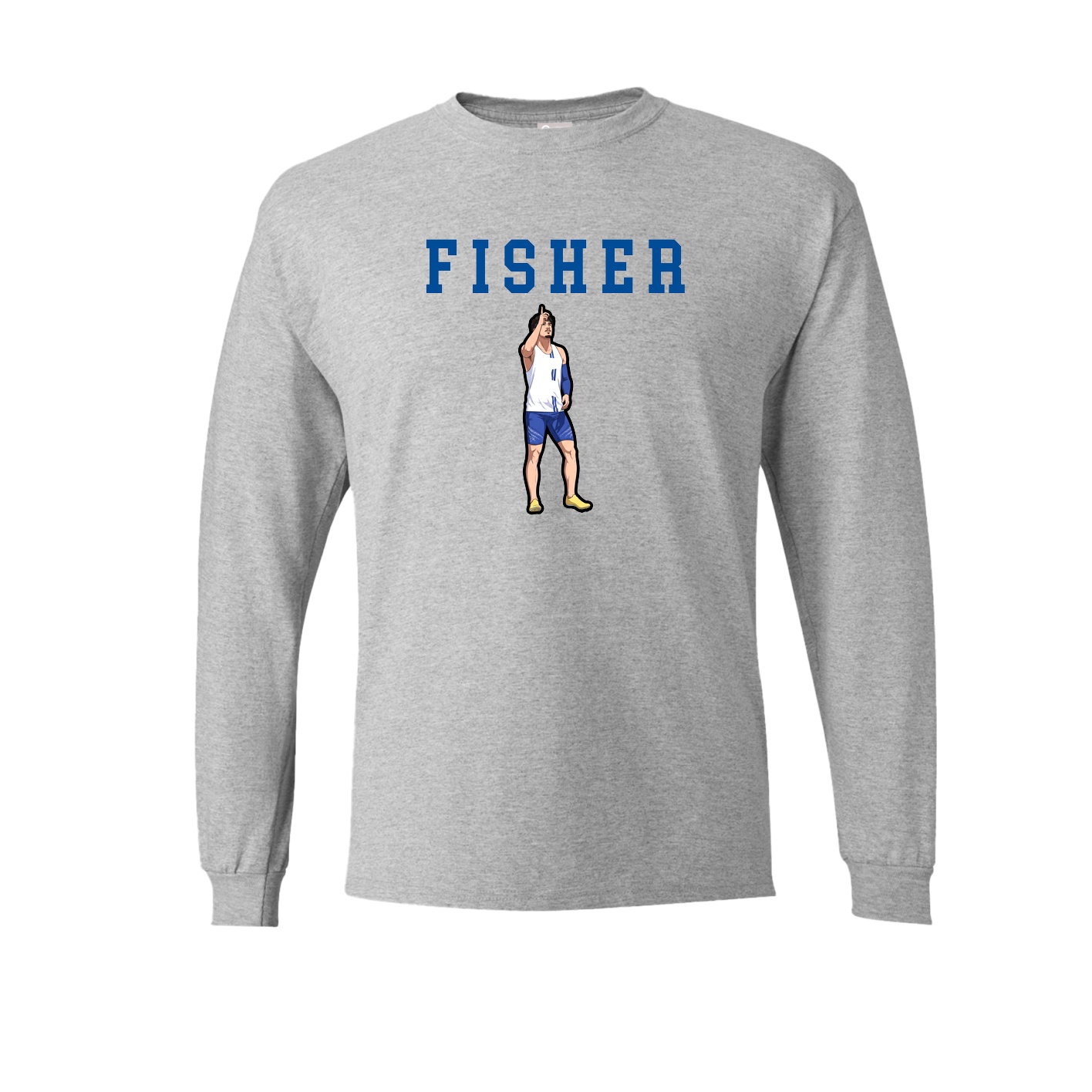 Long Sleeve Tee — Shirsey in Grey