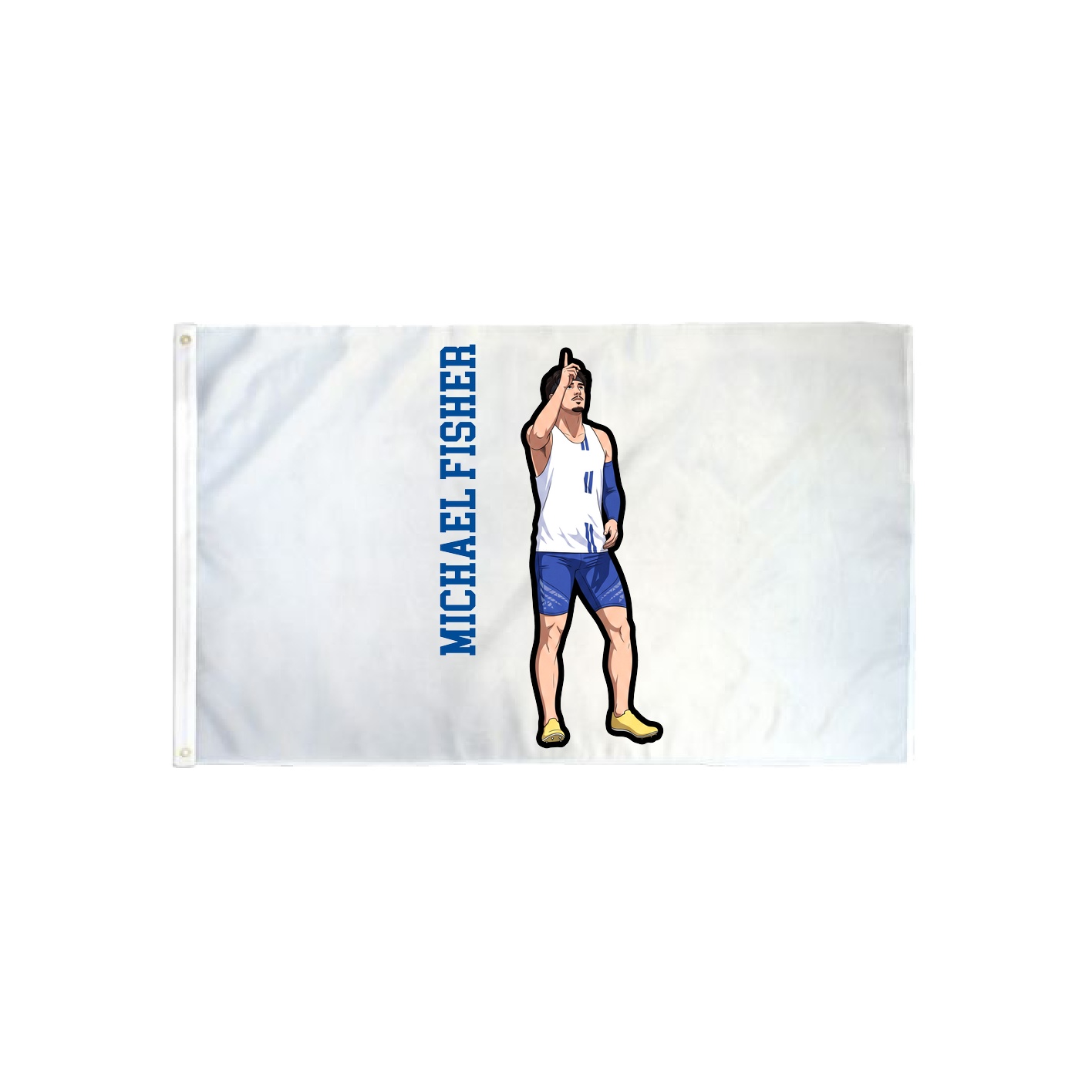 3x5 Flag — Name Vertical in Classic