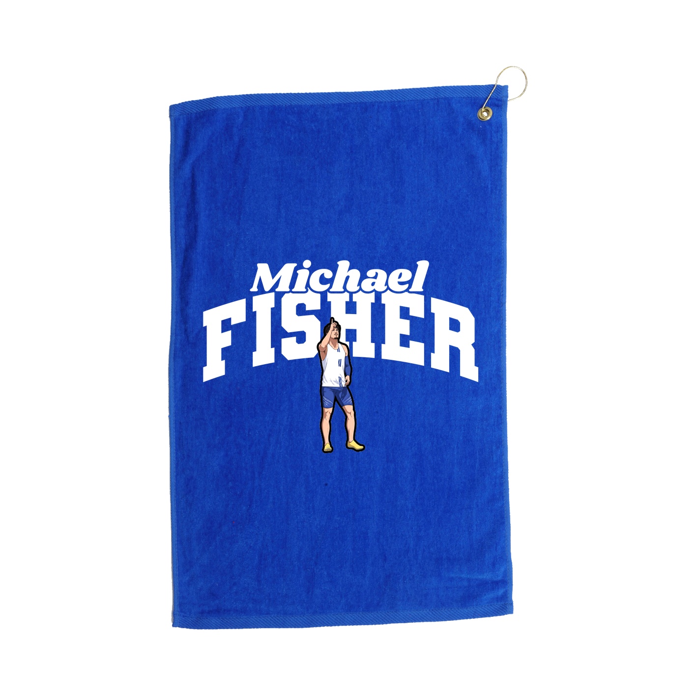 Golf Towel — Signature Arch in Royal