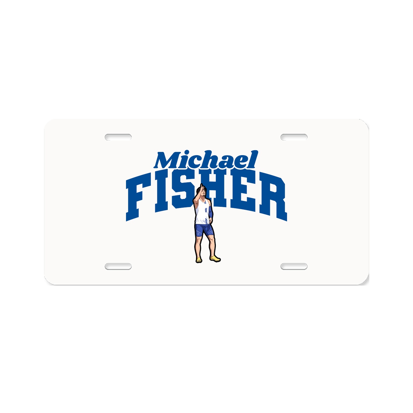 License Plate — Signature Arch in Classic