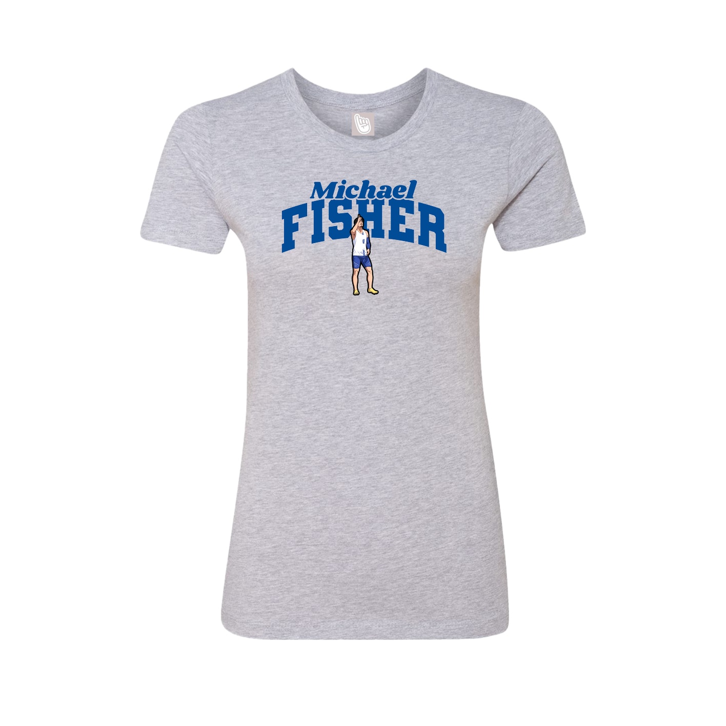 Womens Tee — Signature Arch in Grey