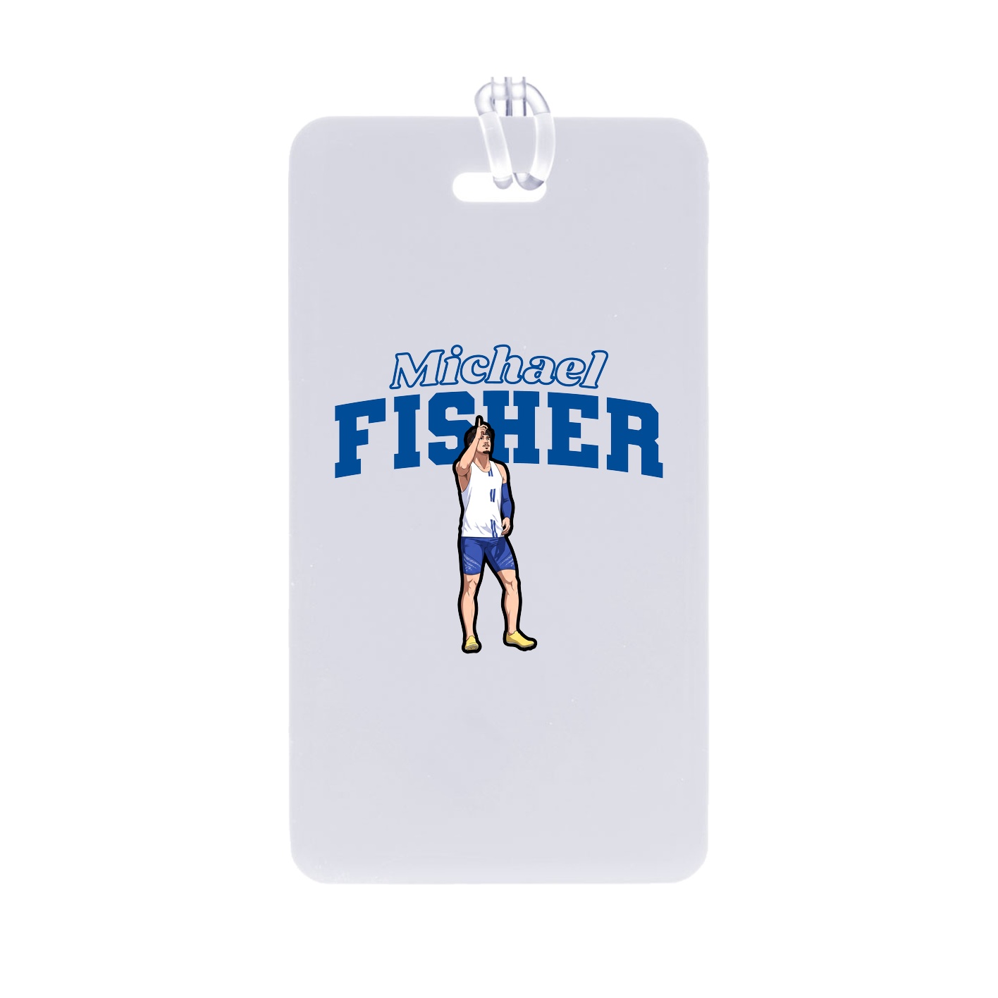 Bag Tag — Name Arch in Classic