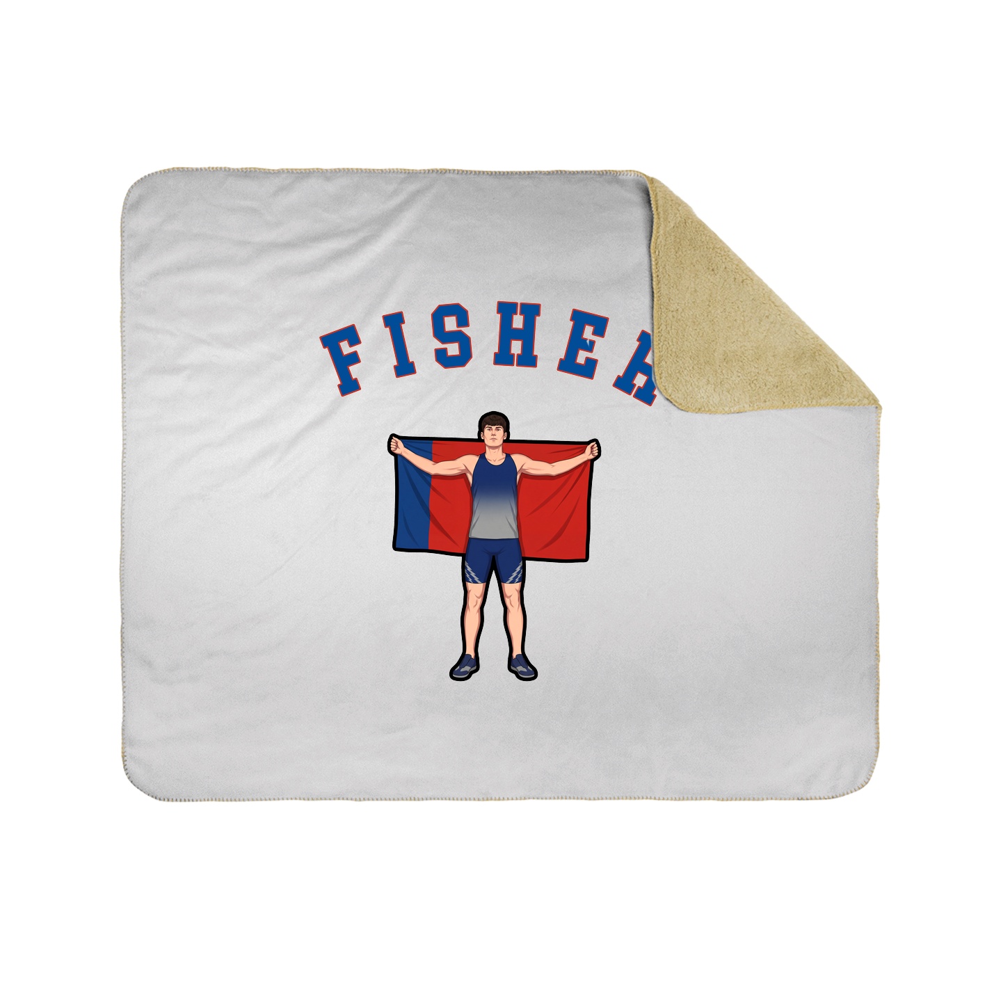 Throw Blanket — Shirsey Arch in White