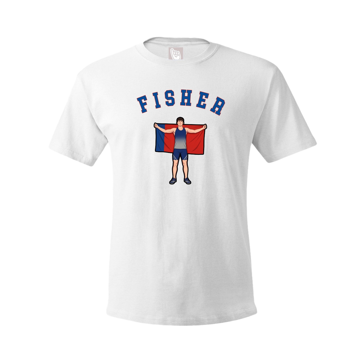 Youth Tee — Shirsey Arch in White