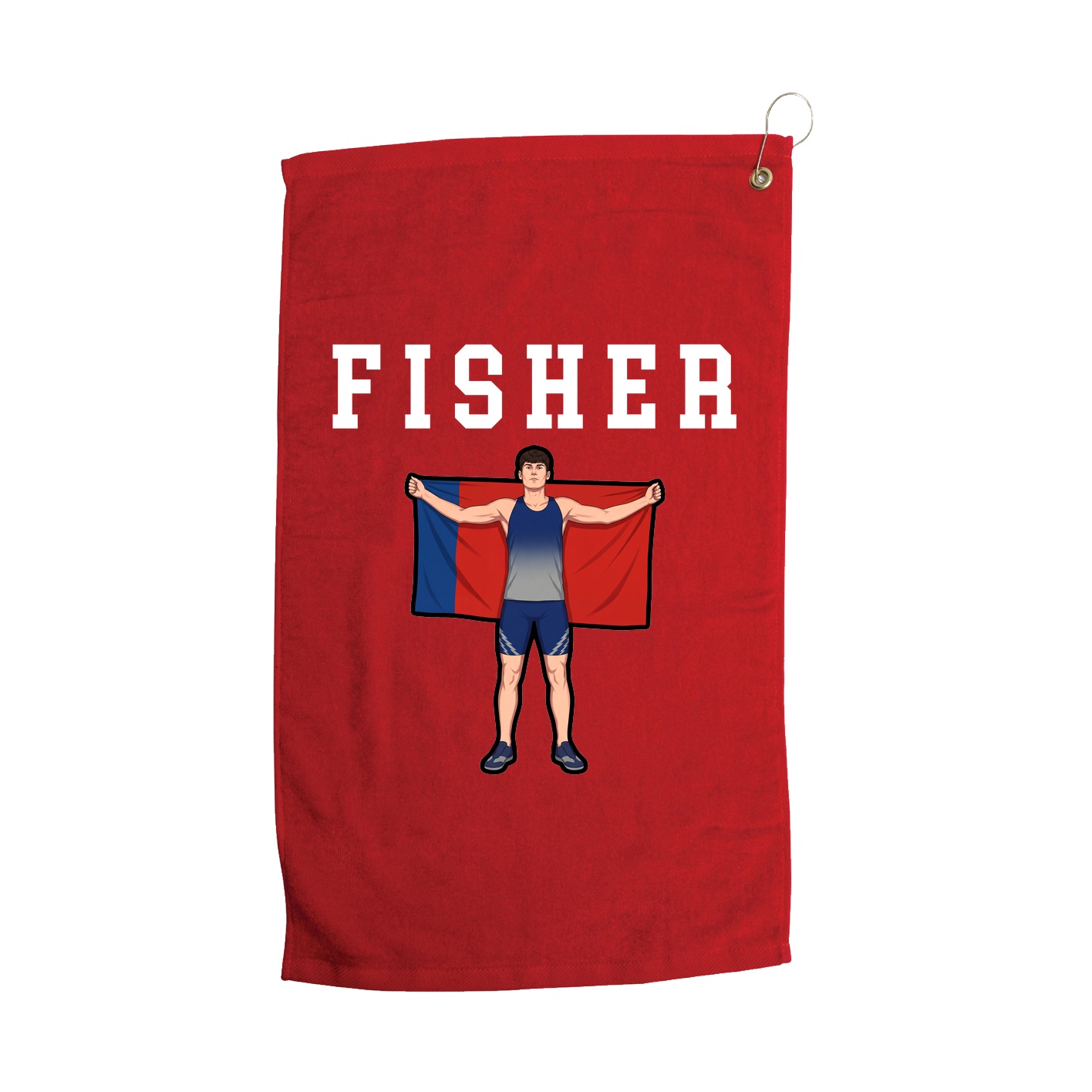 Golf Towel — Shirsey in Red