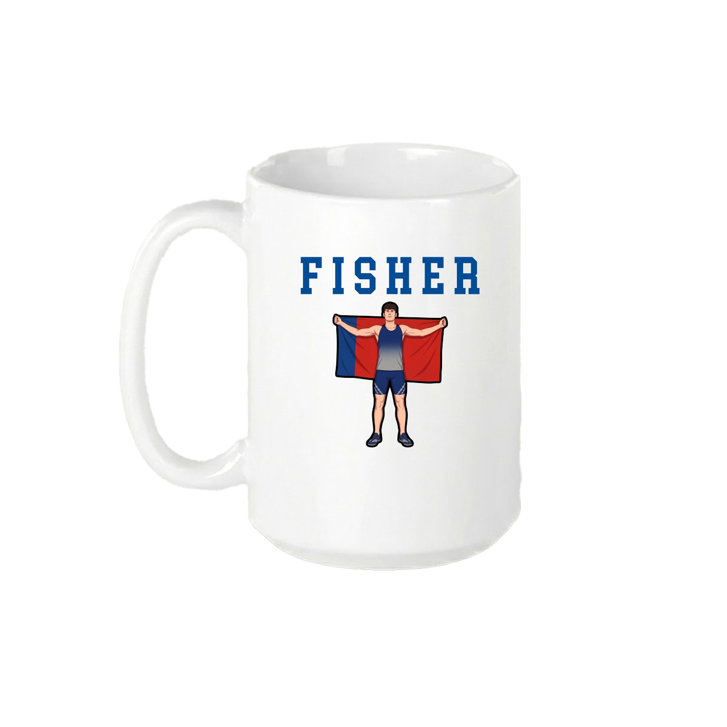 15oz Coffee Mug — Shirsey in White
