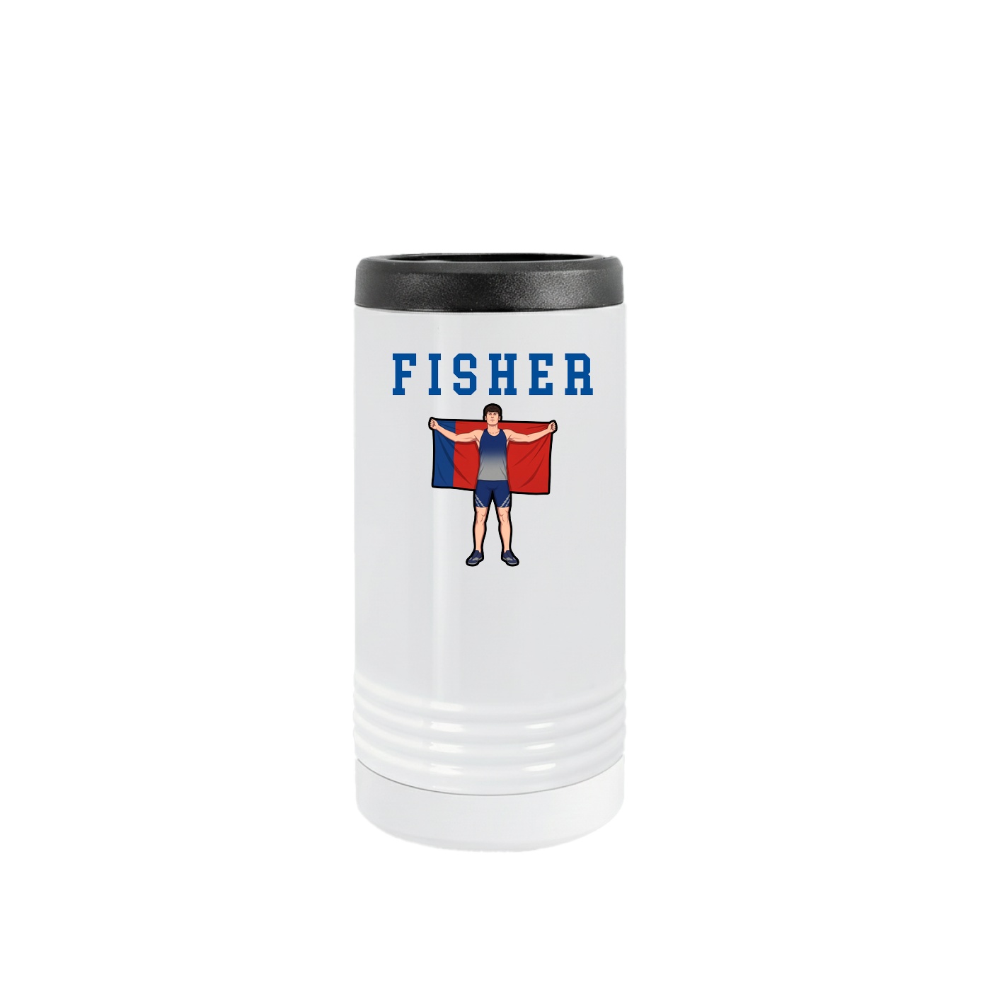 Slim Beverage Holder — Shirsey in White