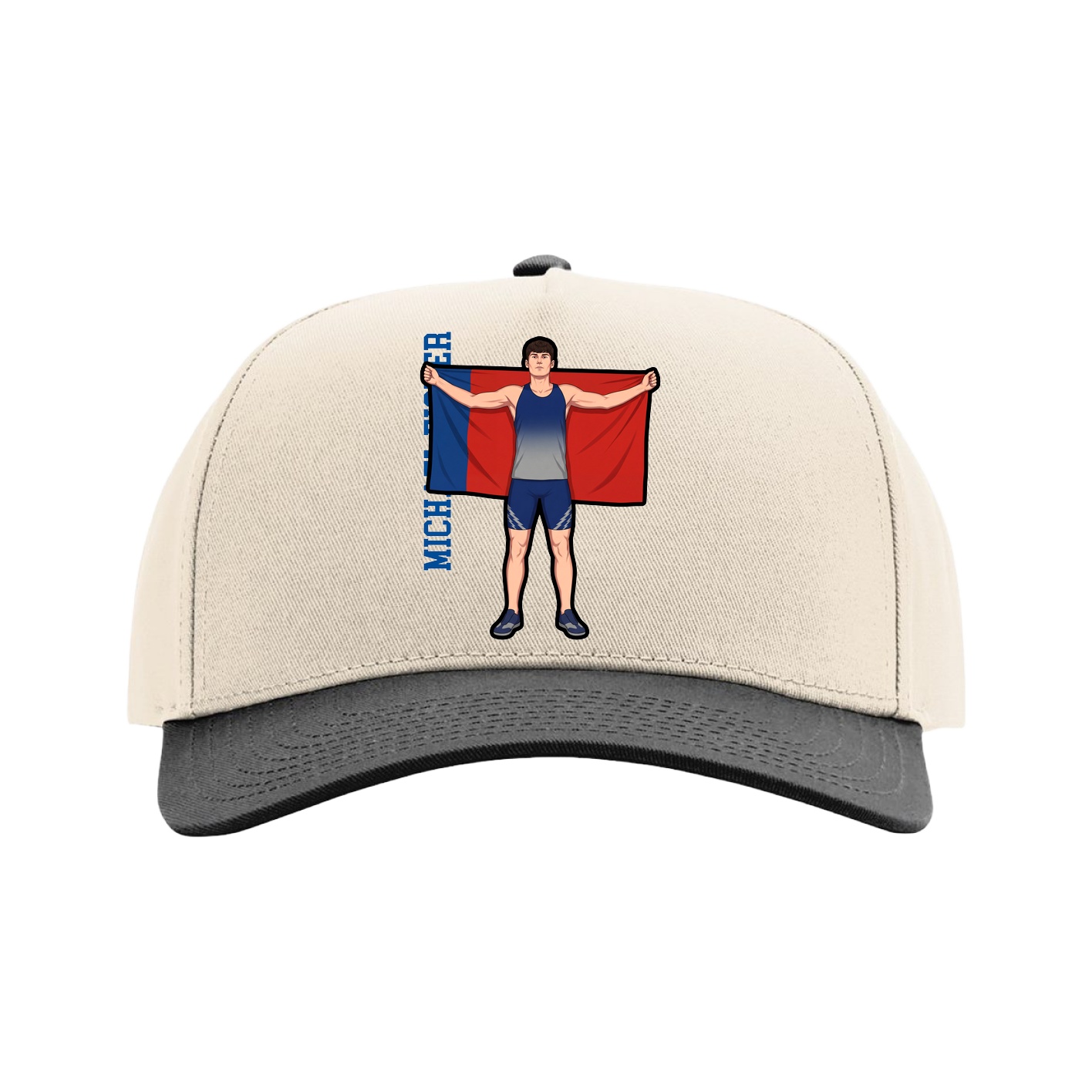 Full Fabric Five-Panel Champ Cap