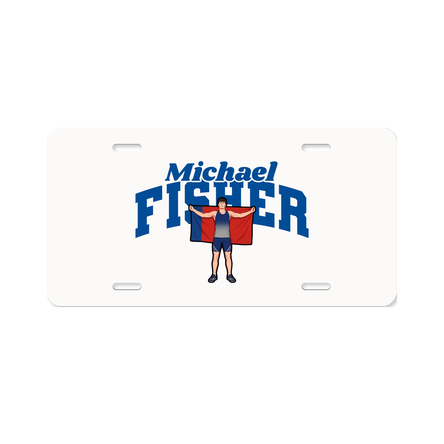 License Plate — Signature Arch in Classic