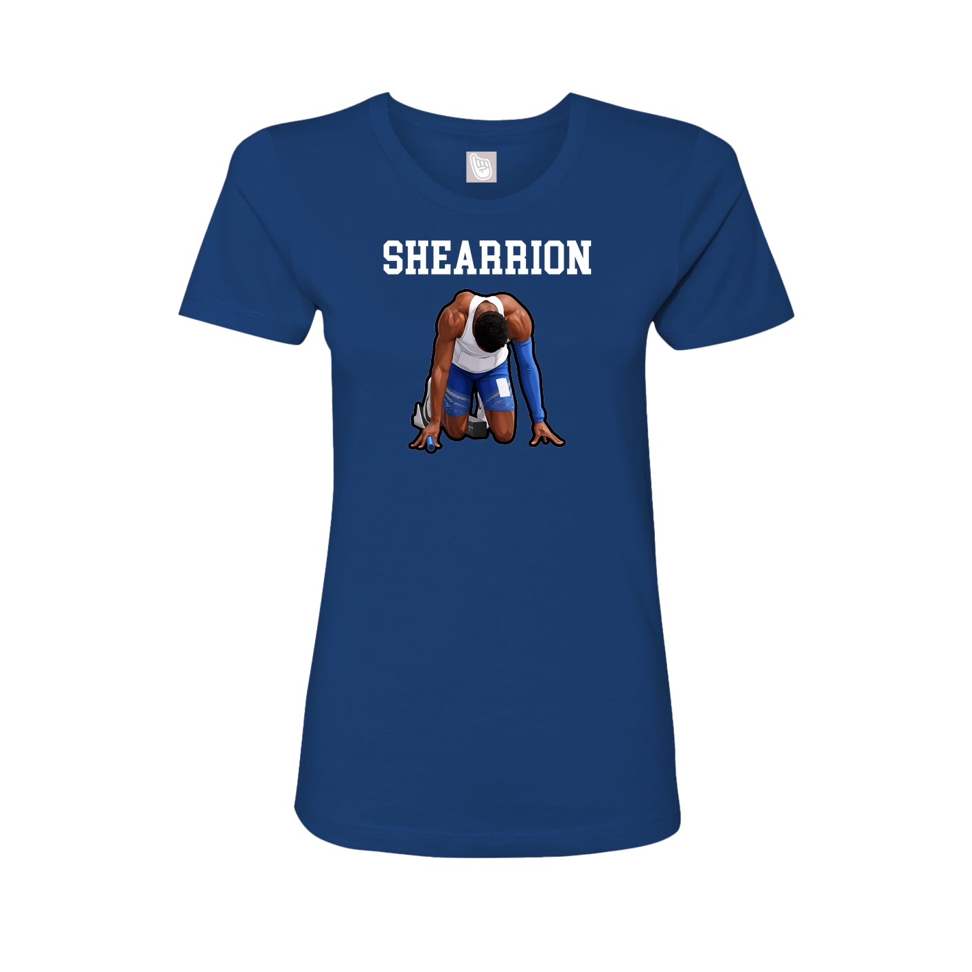 Fitted Women's Tee — Shirsey in Royal