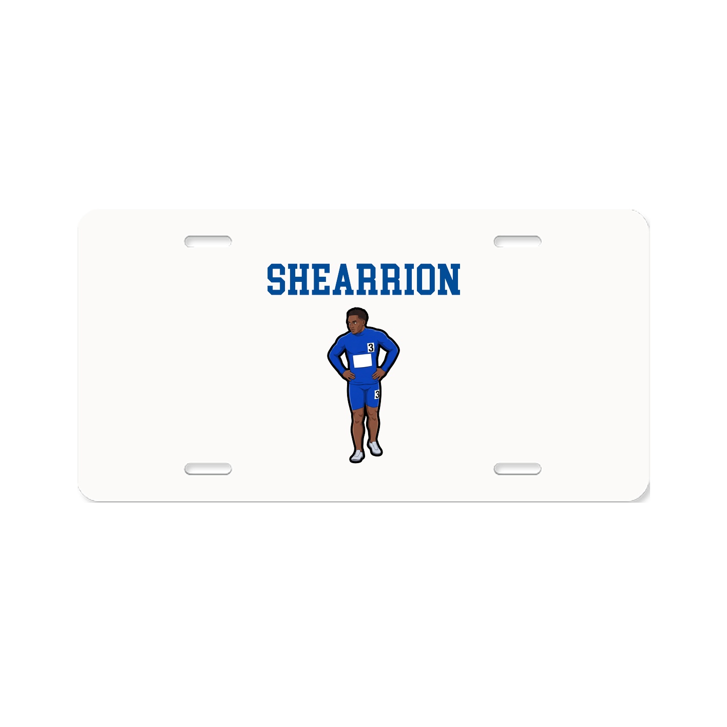 License Plate — Shirsey in Classic