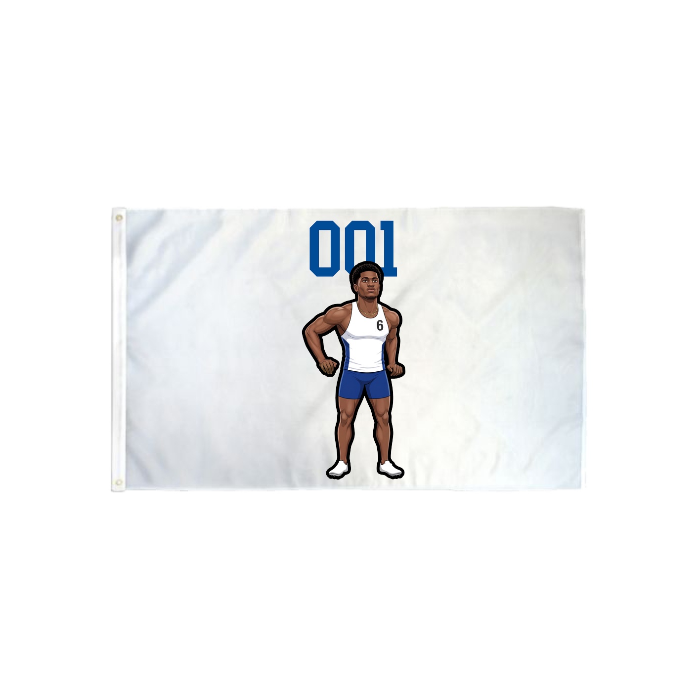 3x5 Flag — Number Top in Classic