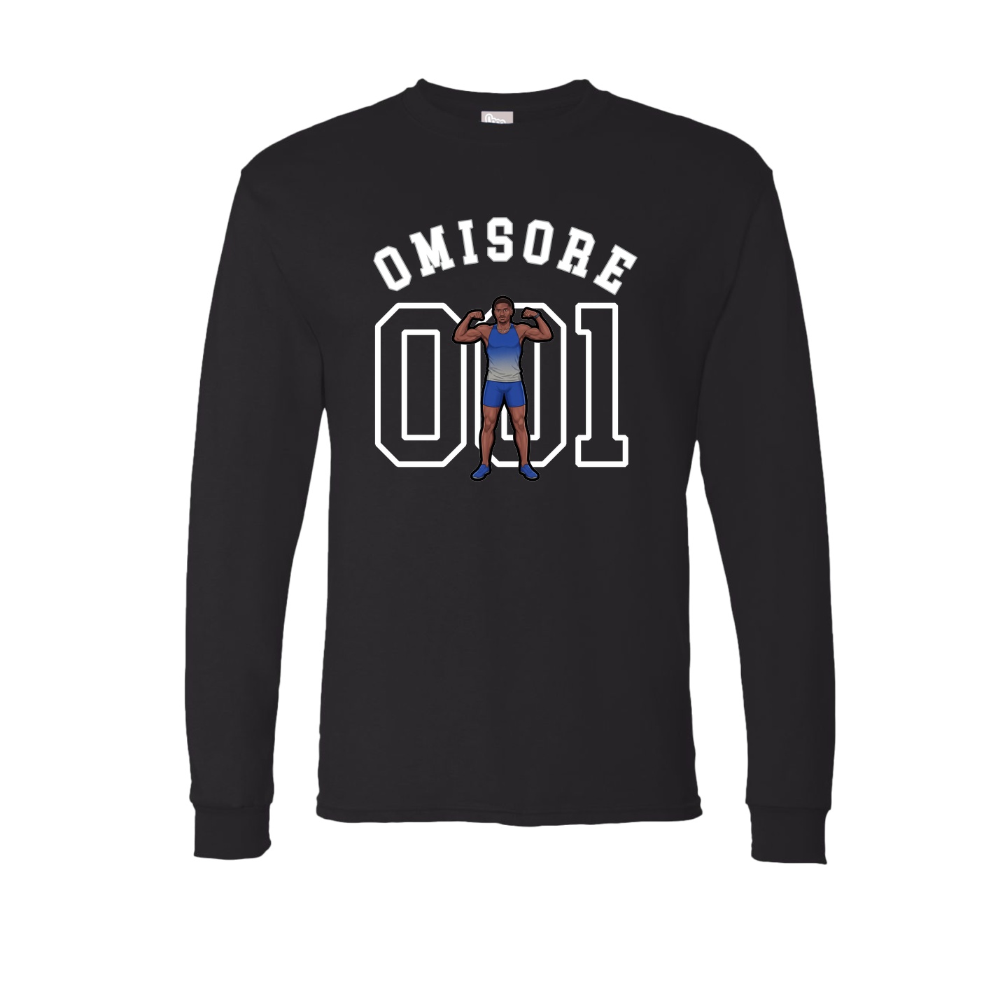 Long Sleeve Tee — Shirsey Arch in Black