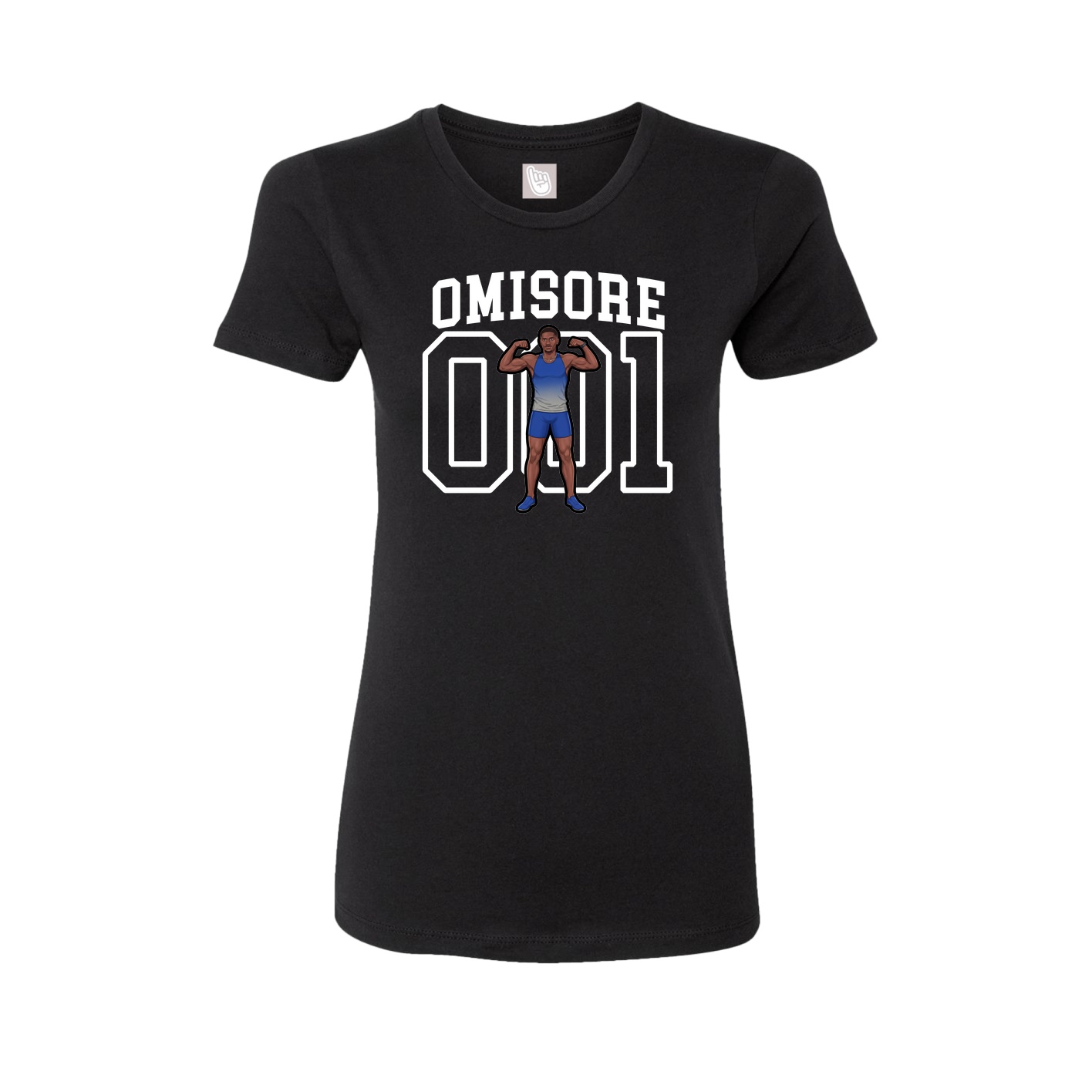 Fitted Women's Tee — Shirsey in Black