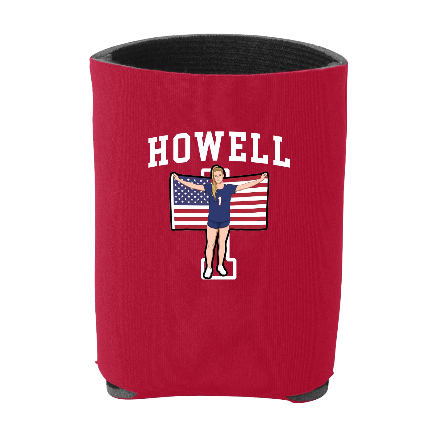 Can Holder — Shirsey in Red