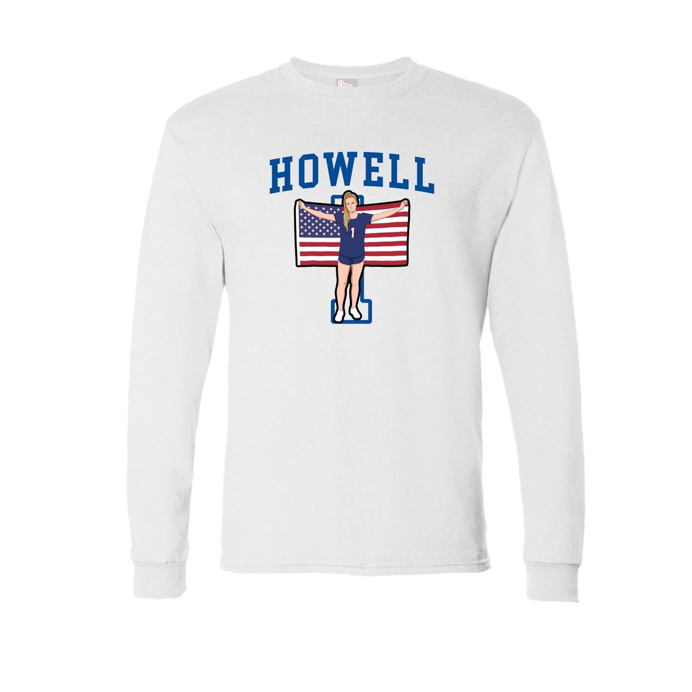 Long Sleeve Tee — Shirsey in White