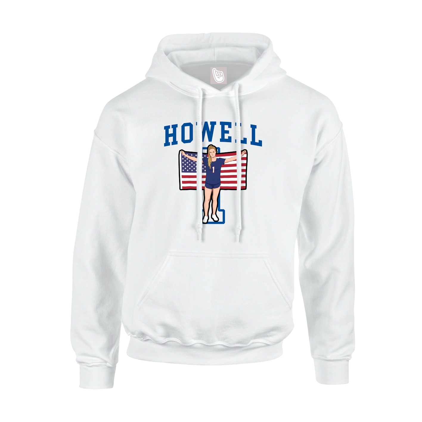 Youth Hoodie — Shirsey in White