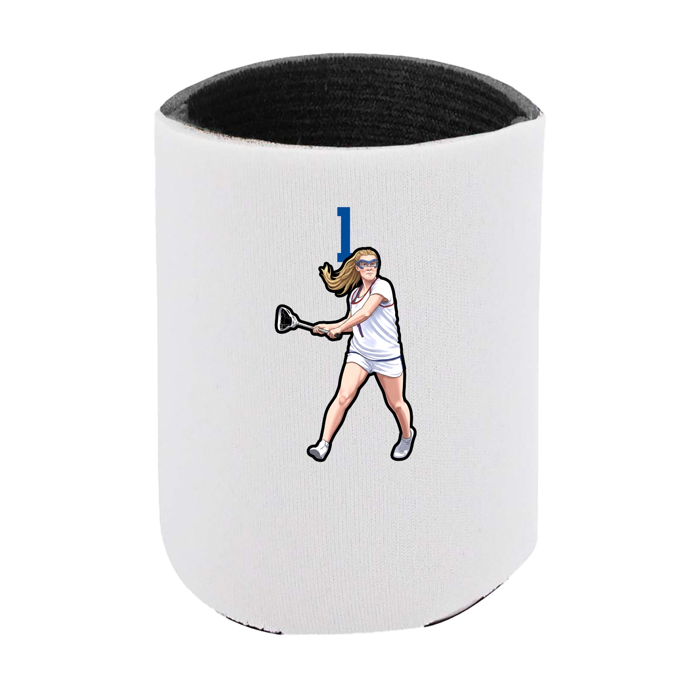 Can Holder — Number Top in White