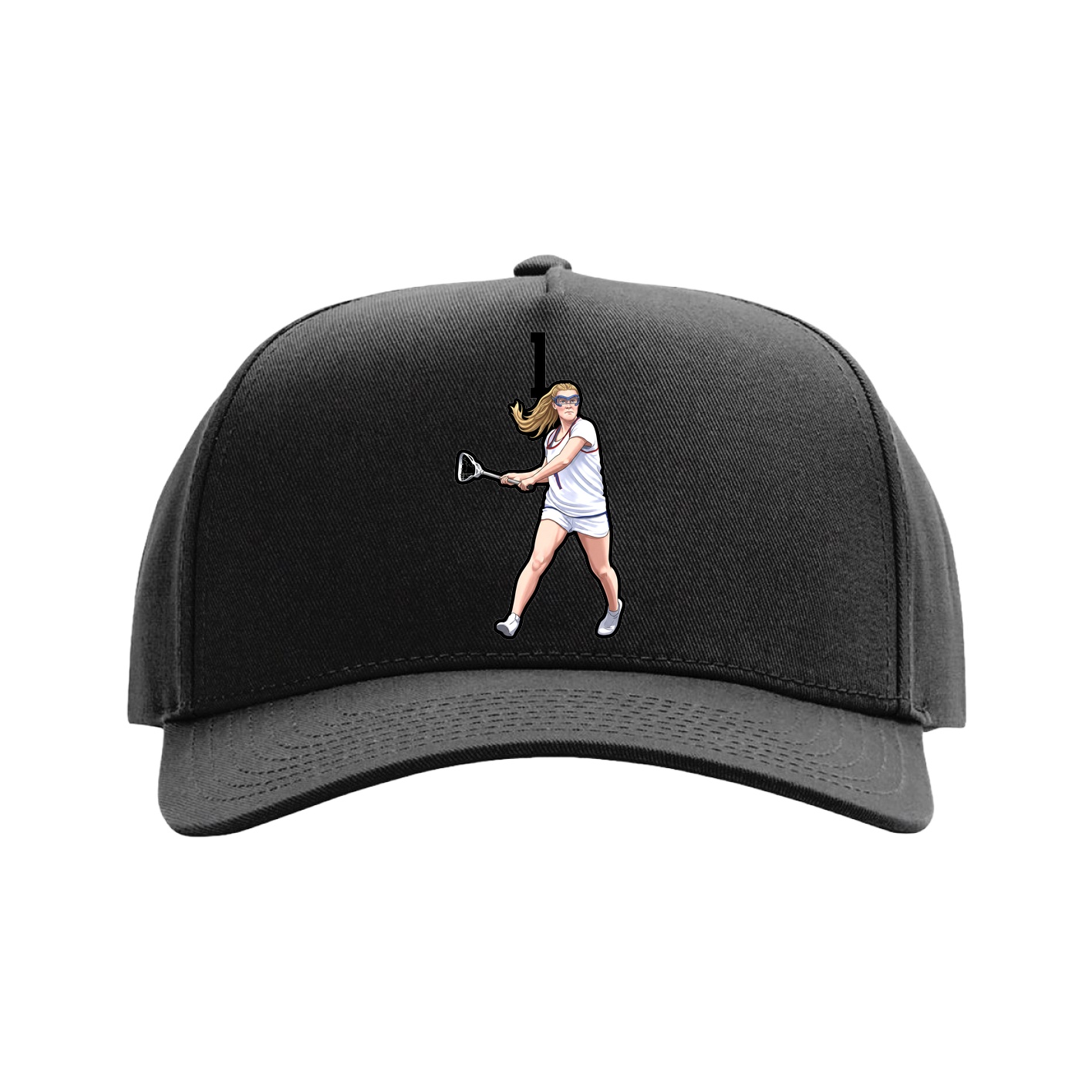 Full Fabric Five-Panel Champ Cap