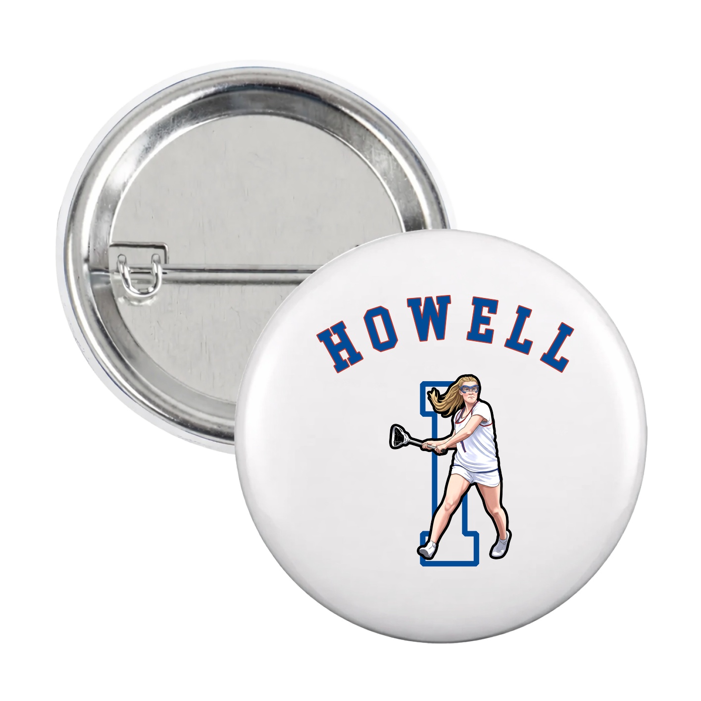Game Day Button — Shirsey Arch in White