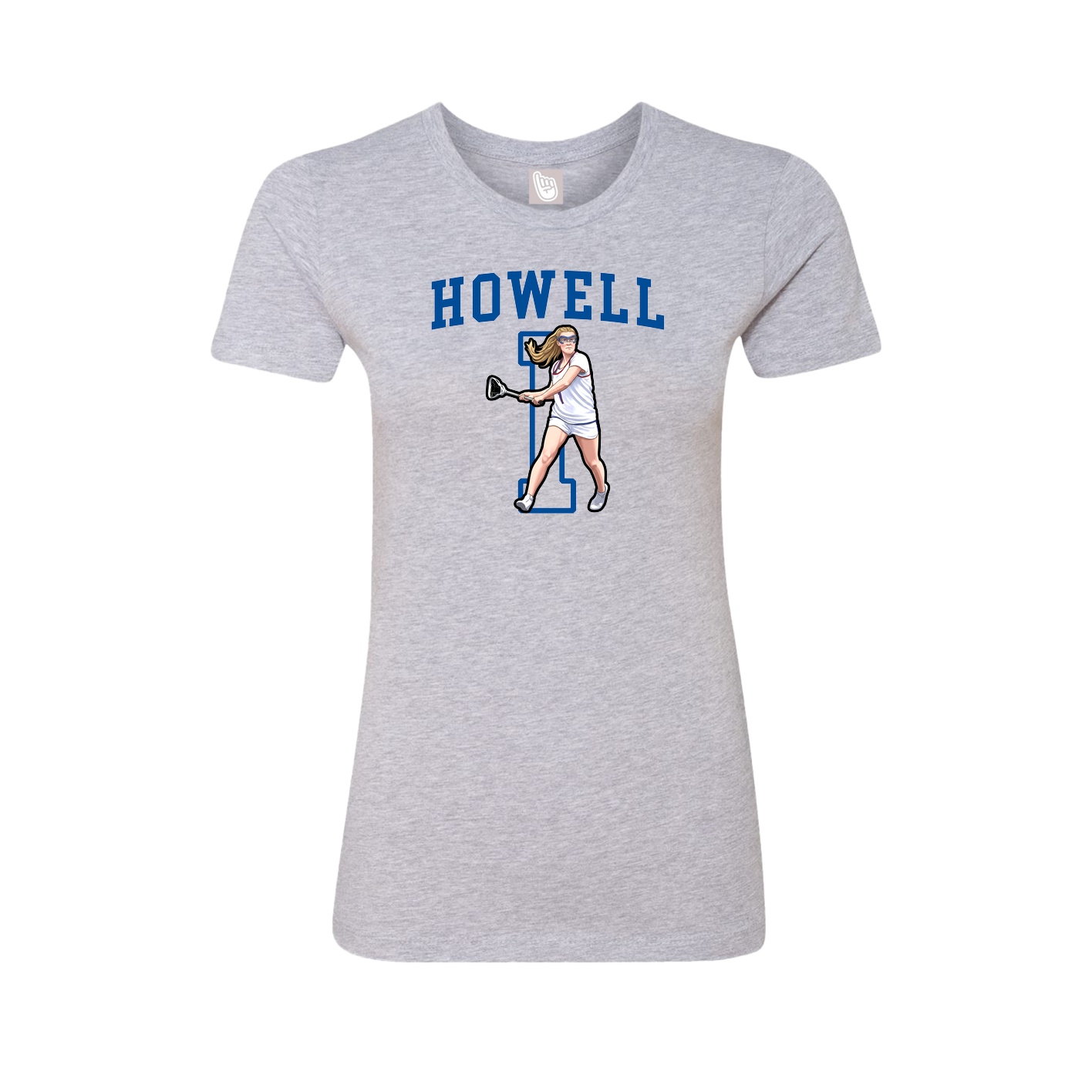 Fitted Women's Tee — Shirsey in Grey