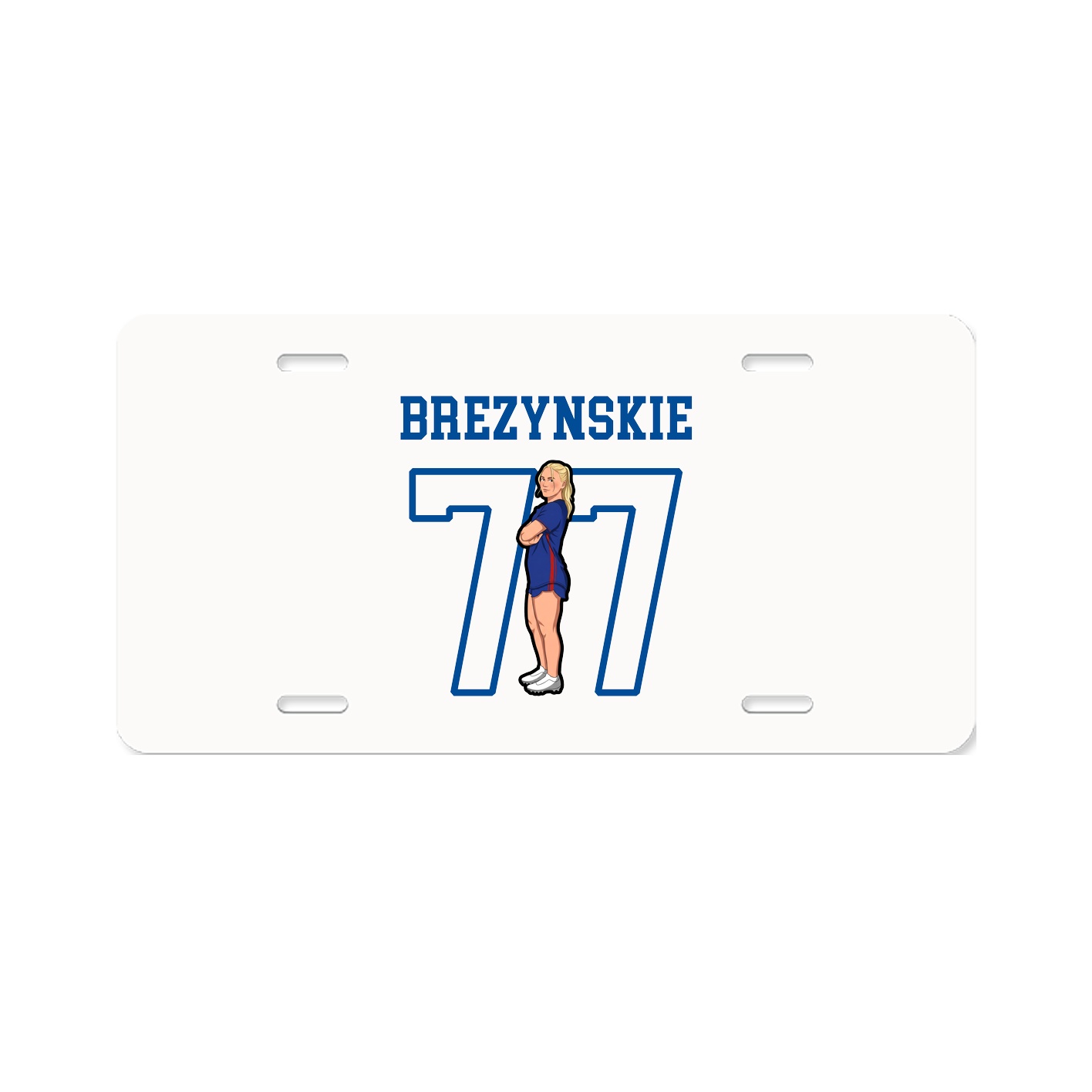 License Plate — Shirsey in Classic