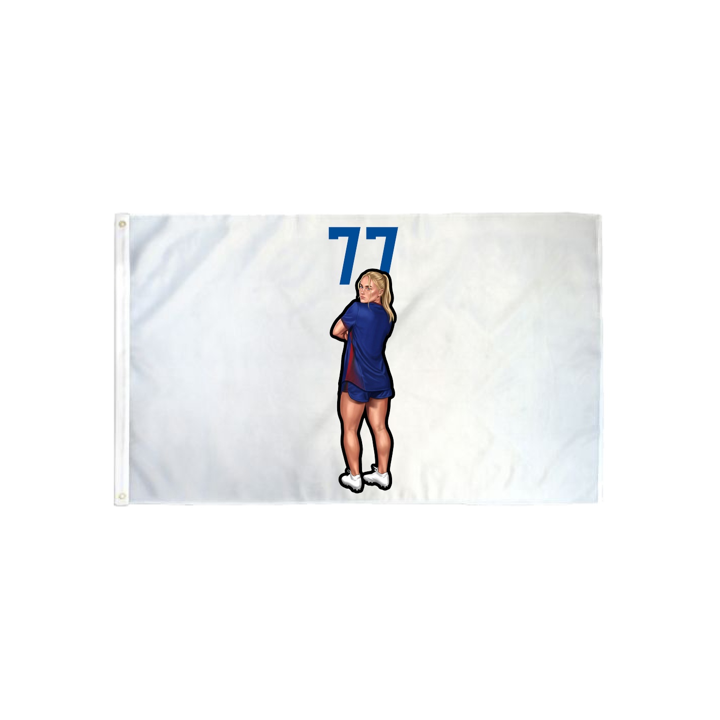 3x5 Flag — Number Top in Classic