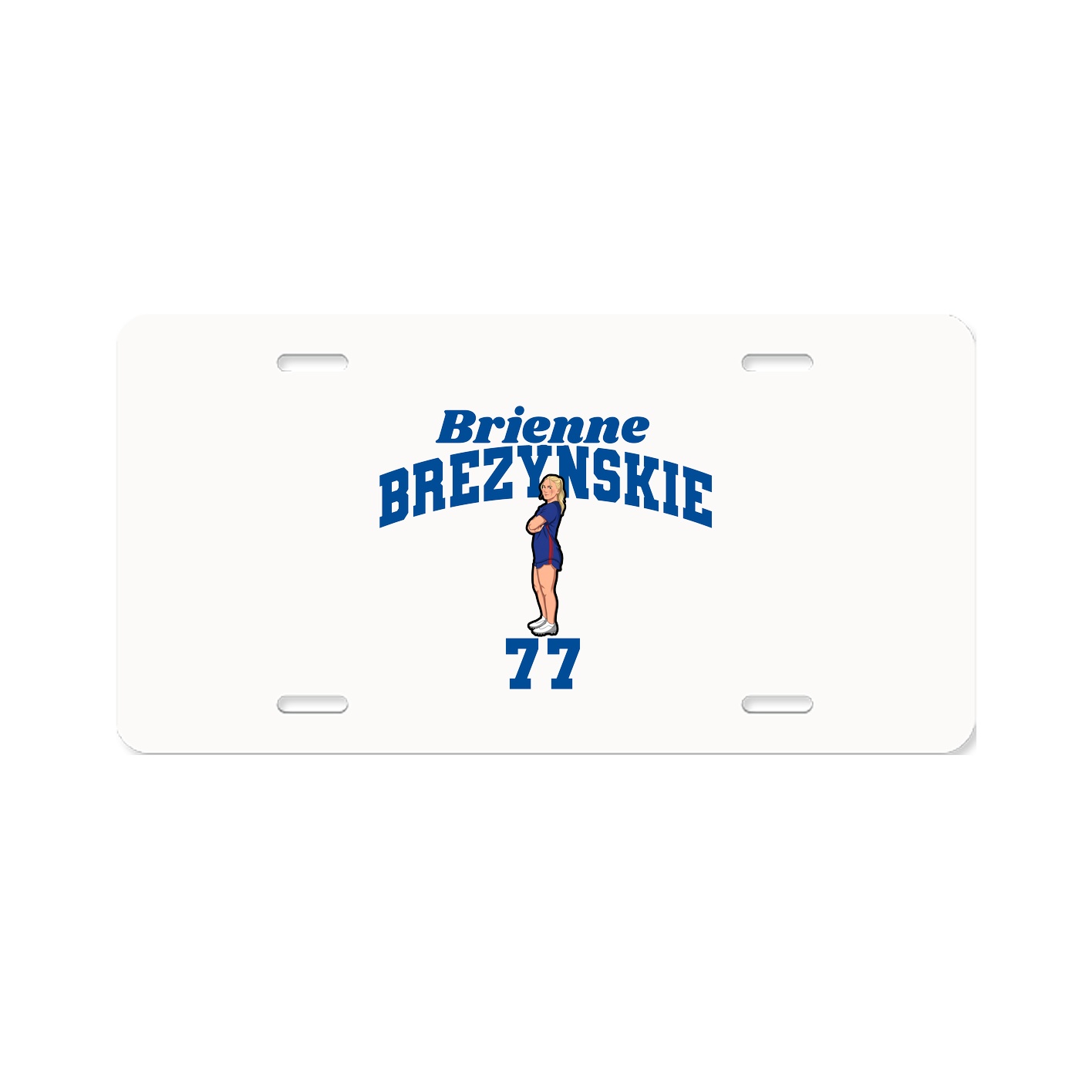 License Plate — Signature Arch in Classic