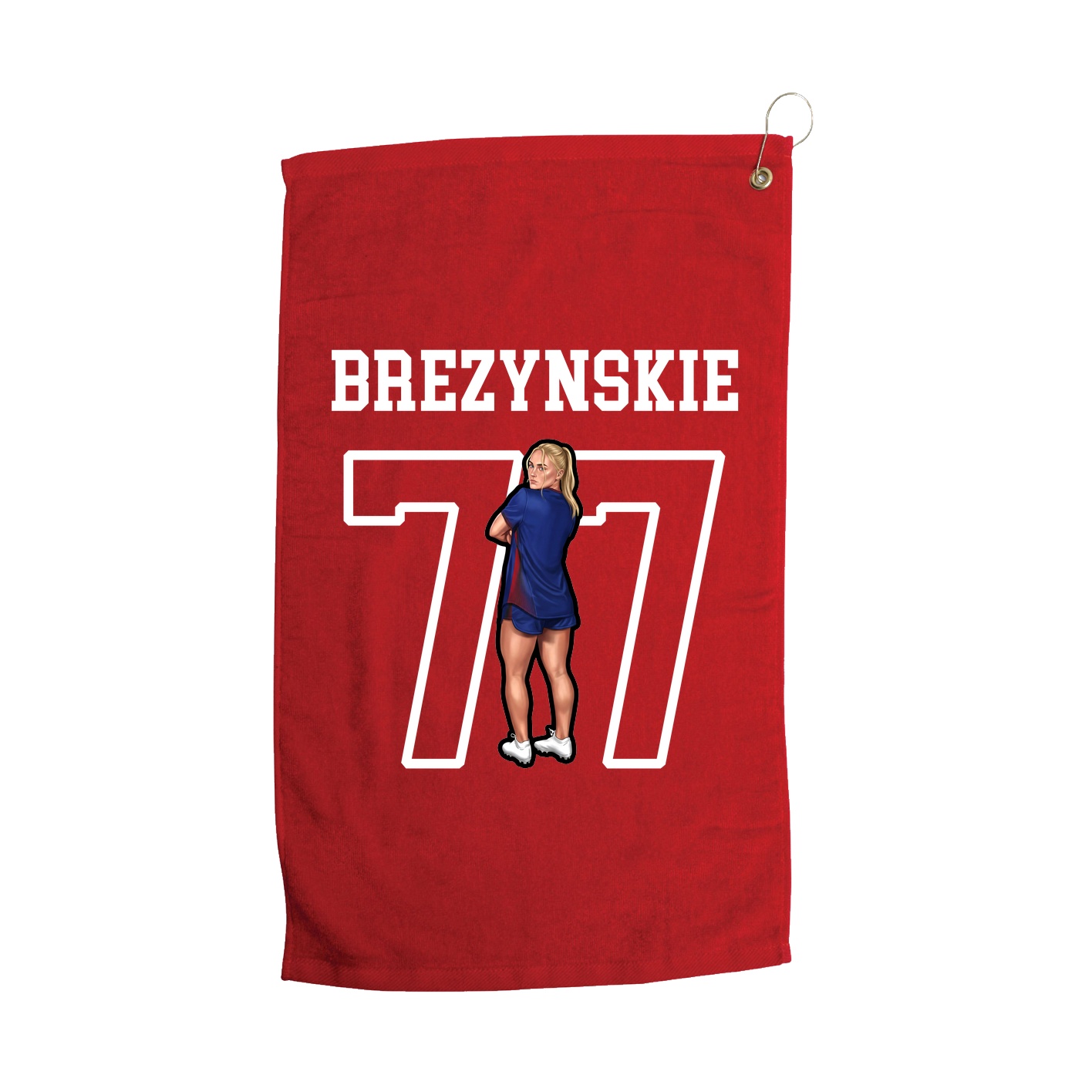 Golf Towel — Shirsey in Red