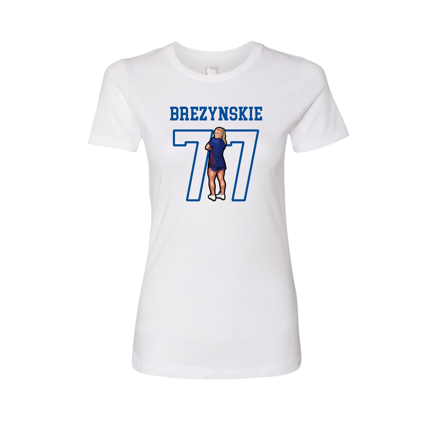 Fitted Women's Tee — Shirsey in White