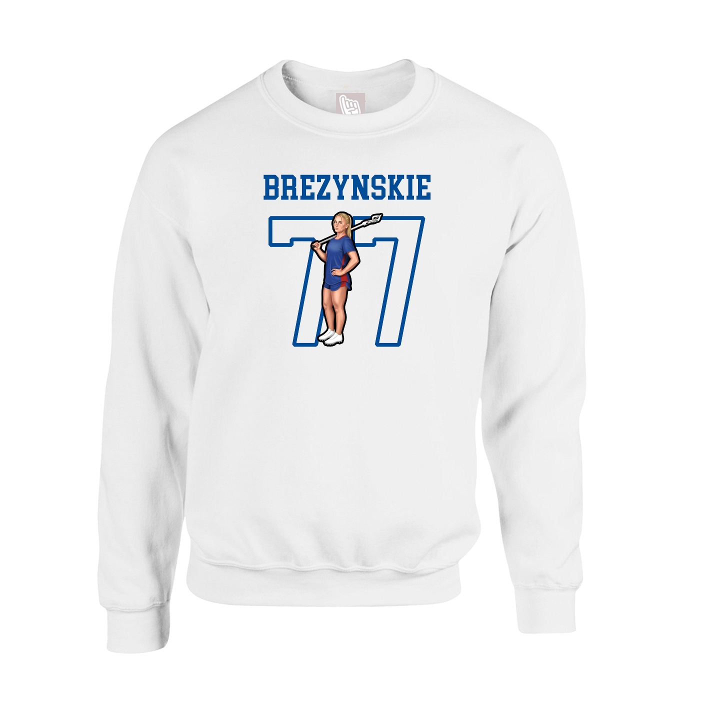 Fleece Crew — Shirsey in White