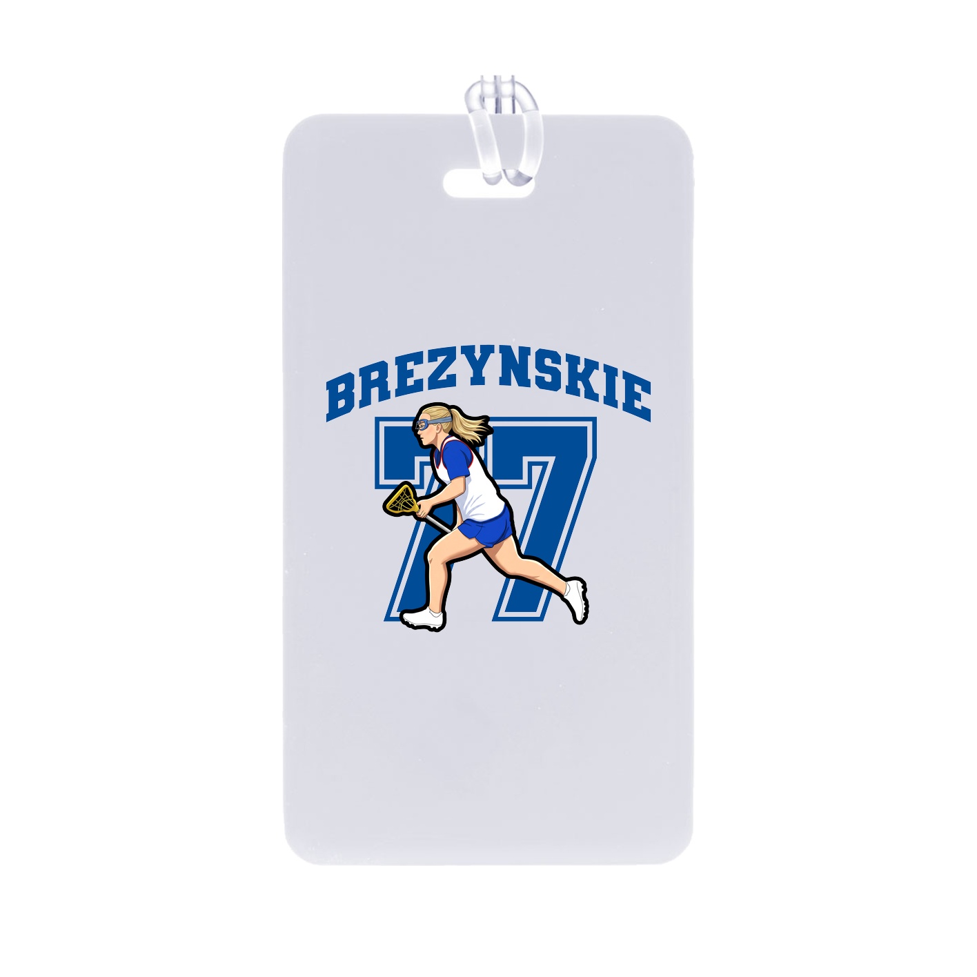 Bag Tag — Number in Classic