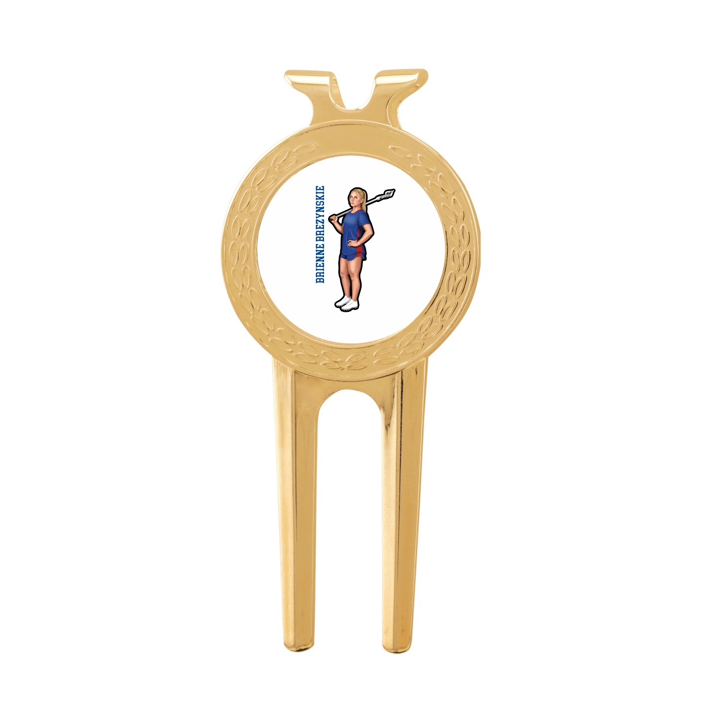 Divot Tool with Ball Marker — Name Vertical in Classic