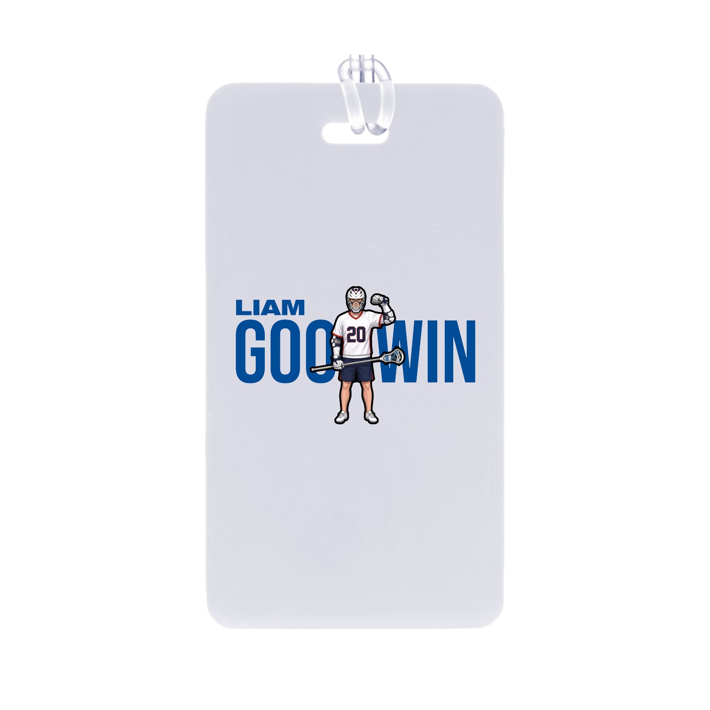 Bag Tag — Player Name in Classic