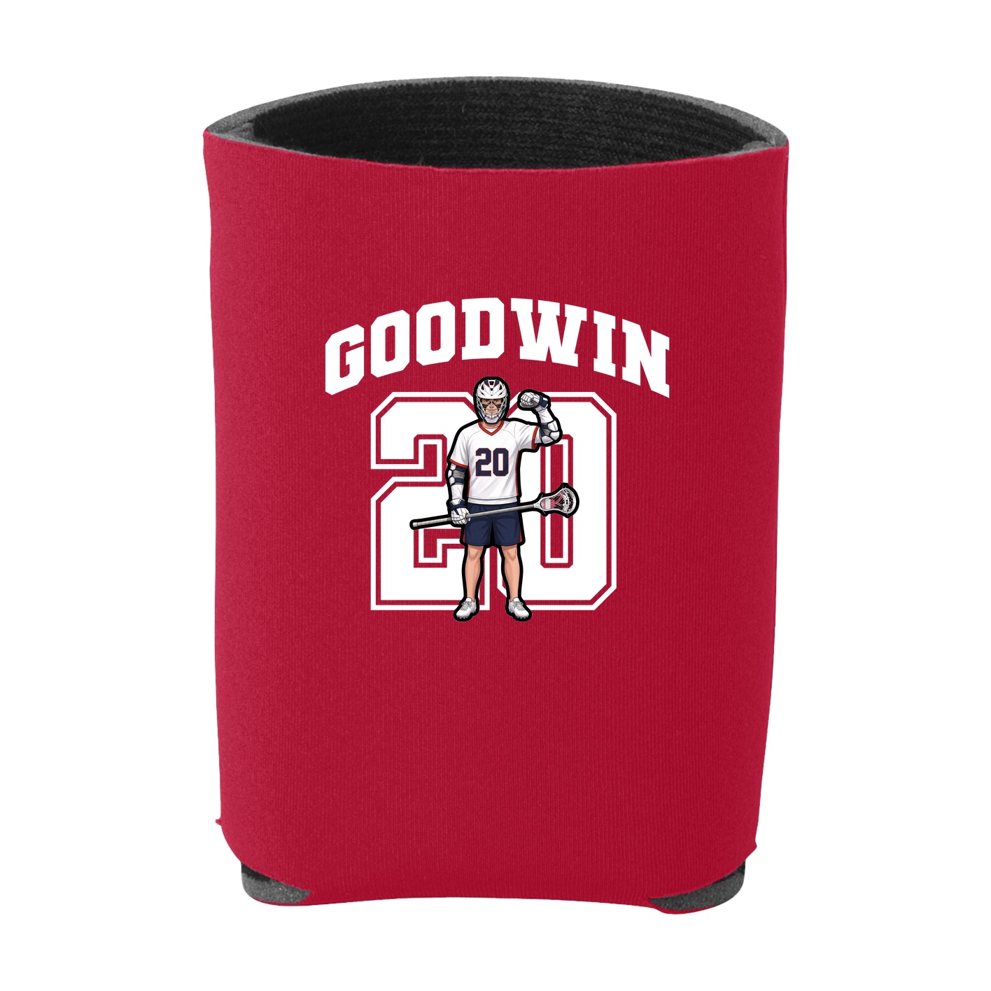 Can Holder — Number in Red