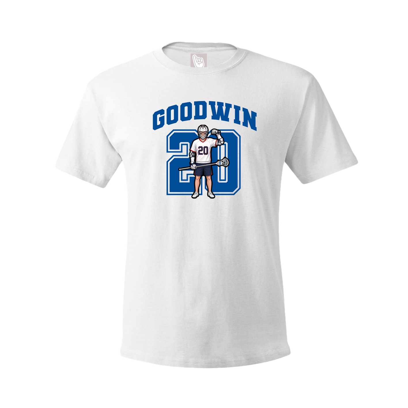 Tee — Number in White