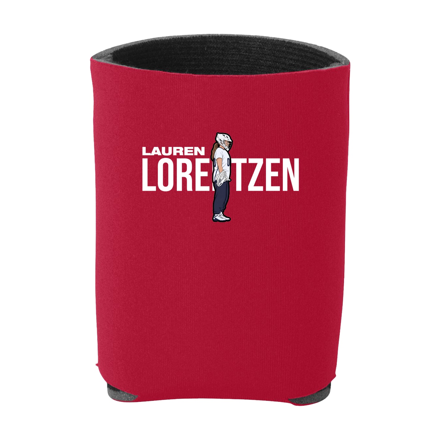 Can Holder — Player Name in Red