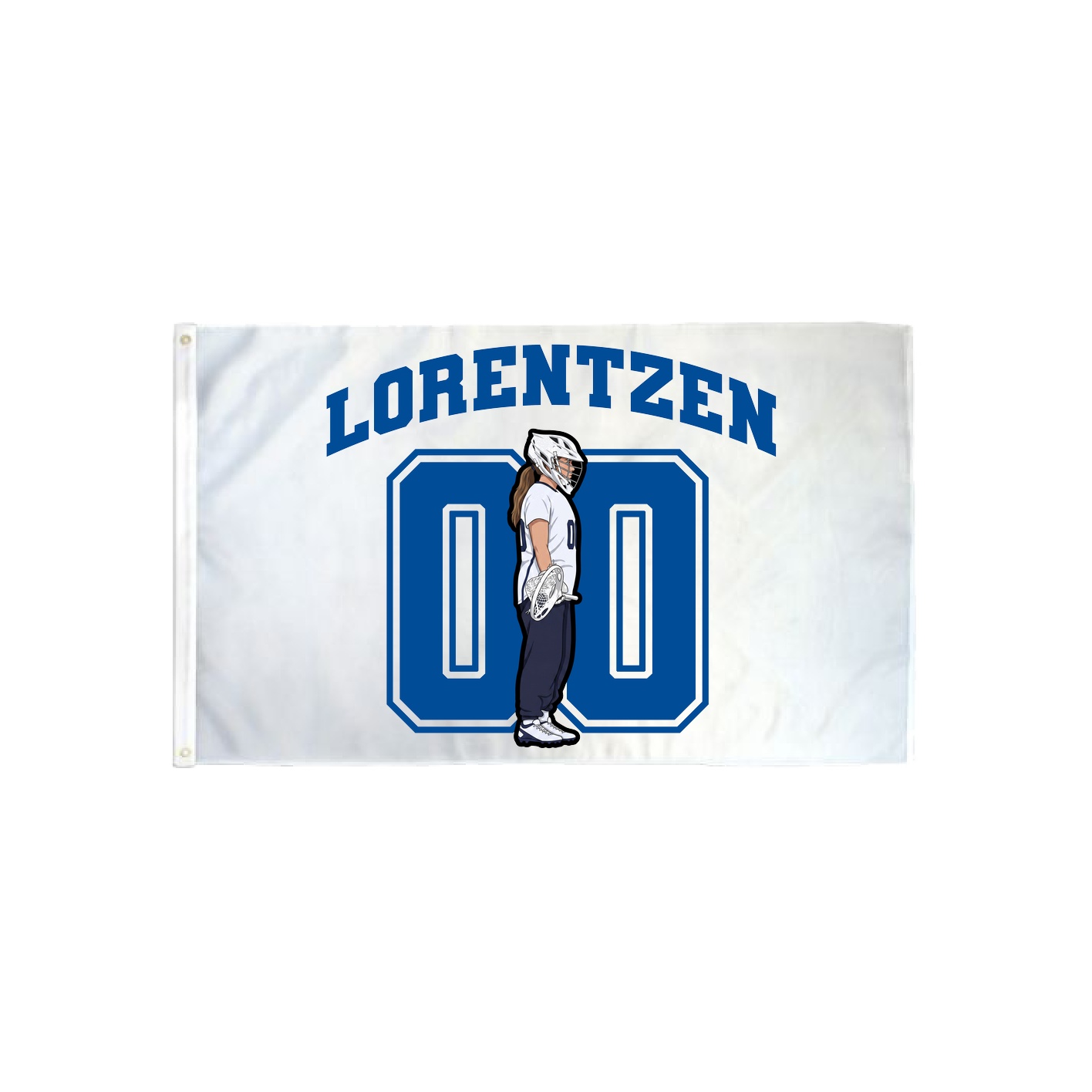 3x5 Flag — Number in Classic